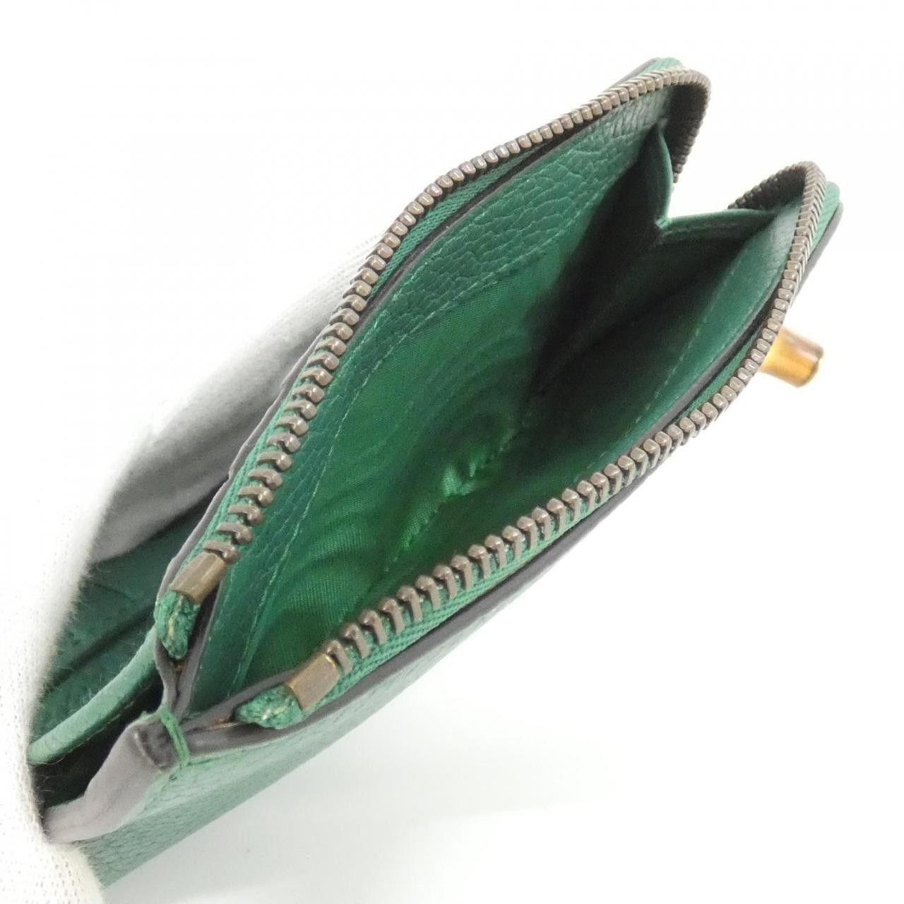 Gucci Gucci Gucci Leather Bifold Wallet Leather Short Wallet 739498AABXM DUTY FREE for USA Size ONE SIZE - 8 Thumbnail