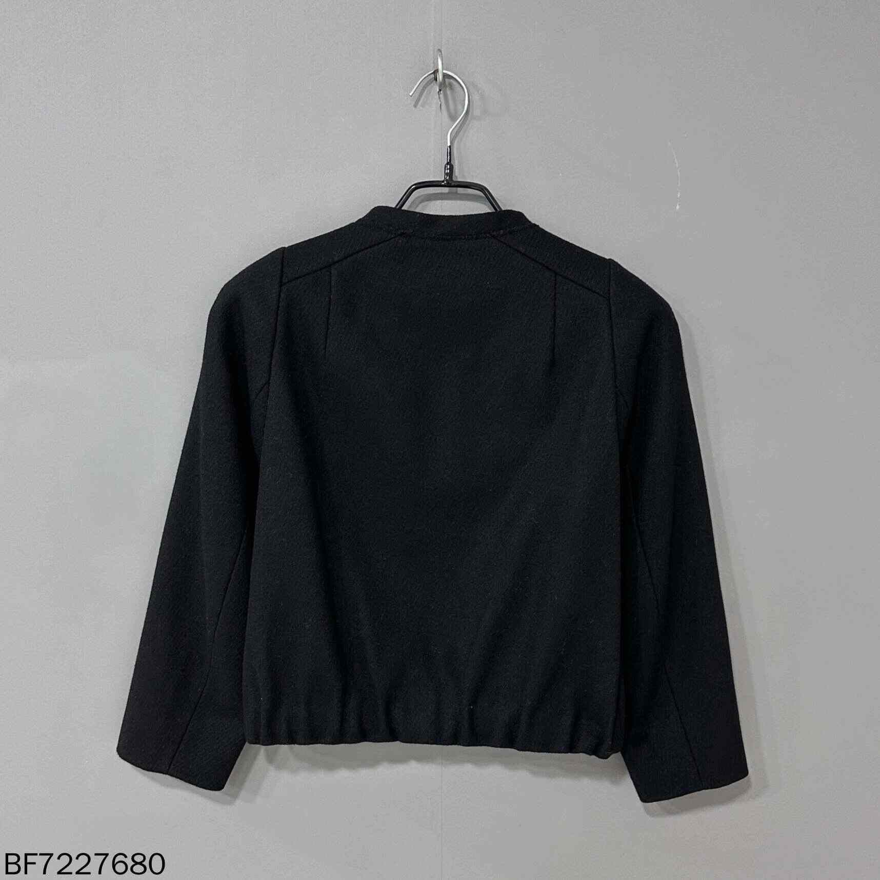 Miu Miu Miu Miu Wool Black Coat M Women Size M / US 6-8 / IT 42-44 - 3 Thumbnail