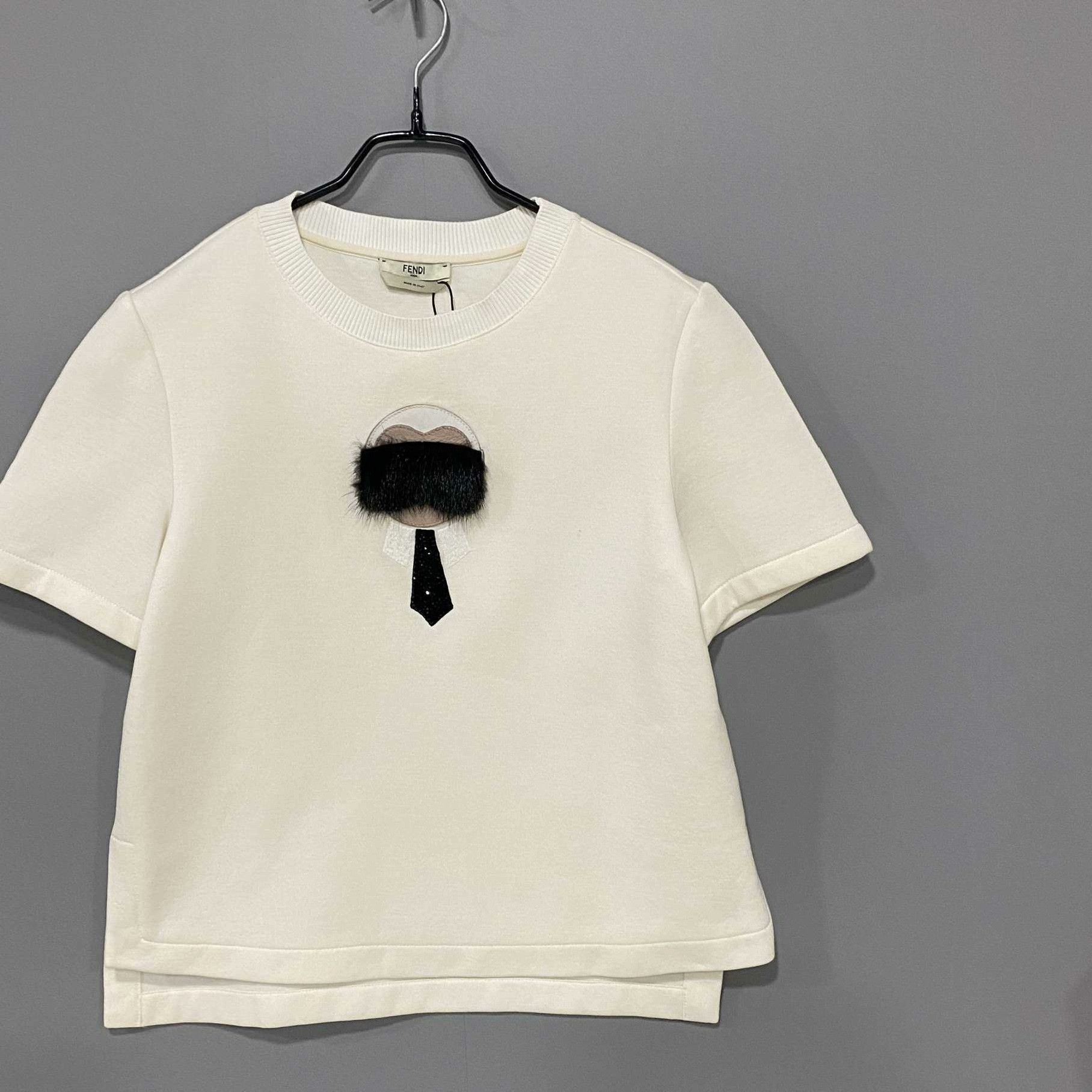 Fendi Fendi T-Shirt L Women Size L / US 10 / IT 46 - 2 Thumbnail