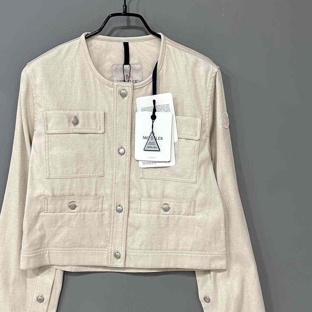 Moncler Moncler Denim Jacket S Women Size S / US 4 / IT 40 - 2 Thumbnail