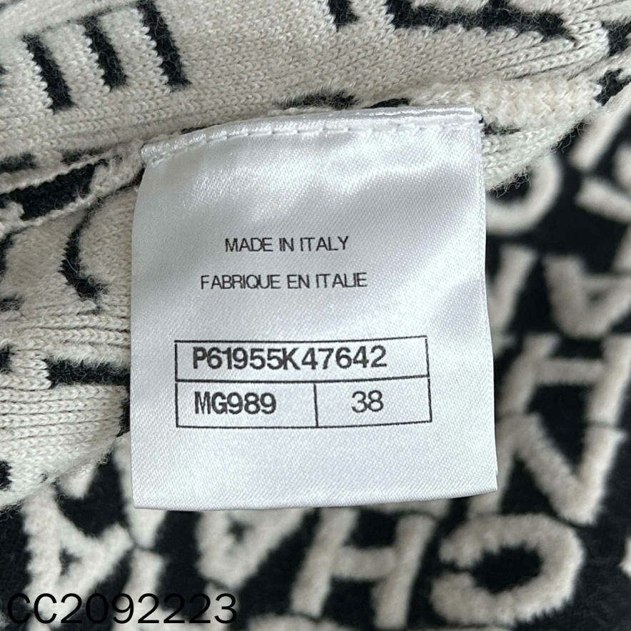 Chanel Chanel Knit Black Sweater S Women Size S / US 4 / IT 40 - 4 Thumbnail