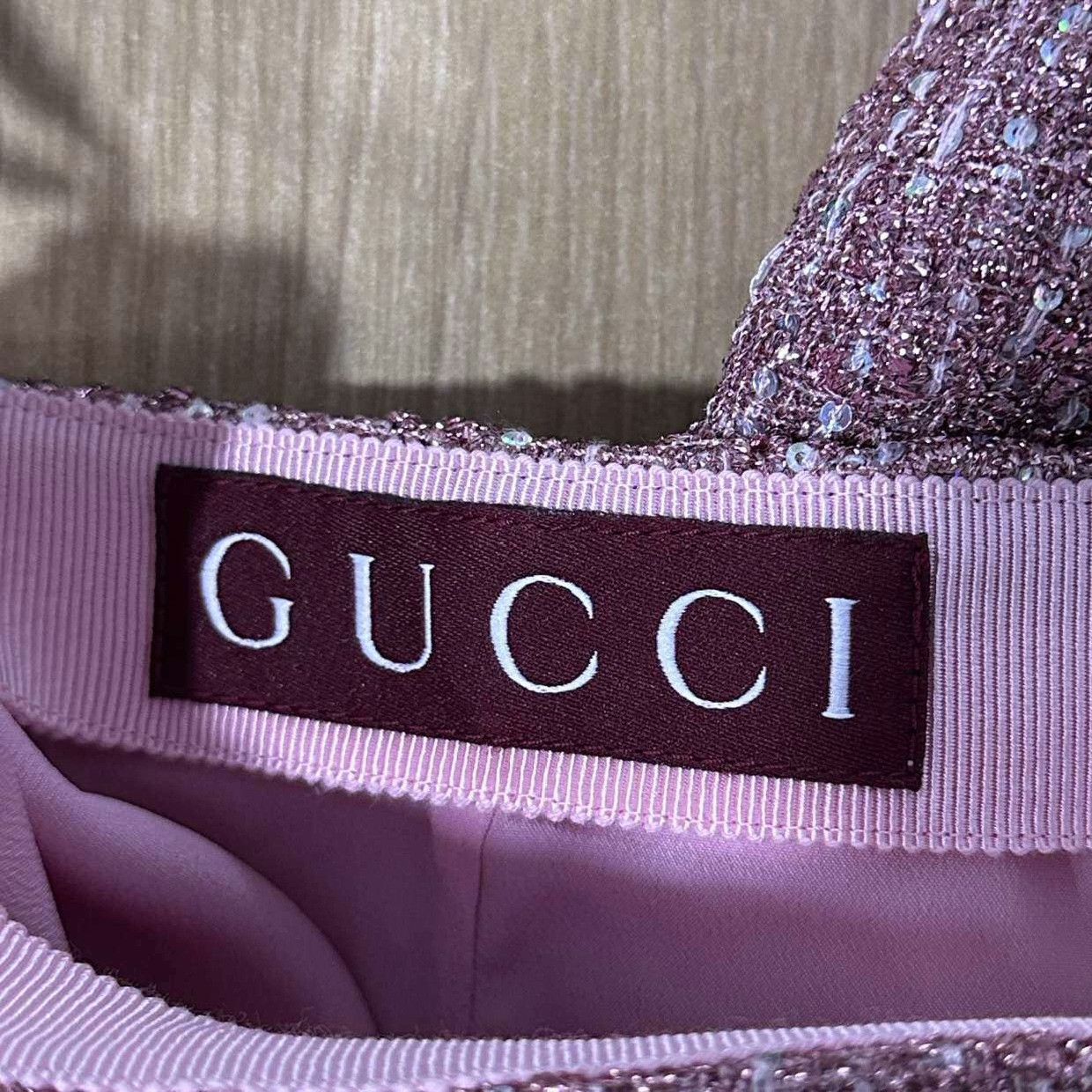 Gucci Gucci Pink Skirt 26 Women Size 26" / US 2 / IT 38 - 6 Thumbnail