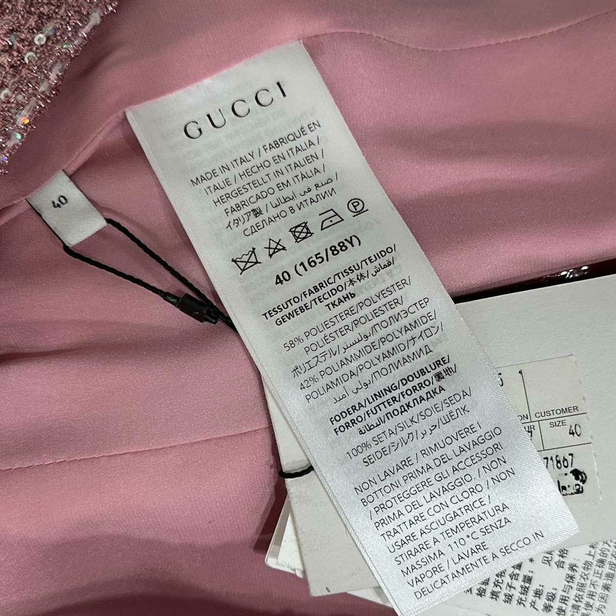 Gucci Gucci Pink Jacket S Women Size S / US 4 / IT 40 - 5 Thumbnail