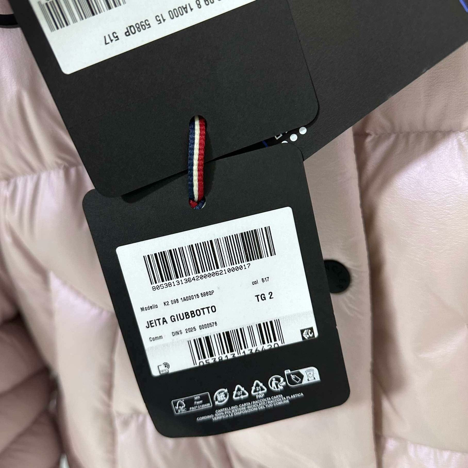 Moncler Moncler Down Pink Heavy Coat s Men Size US S / EU 44-46 / 1 - 4 Thumbnail
