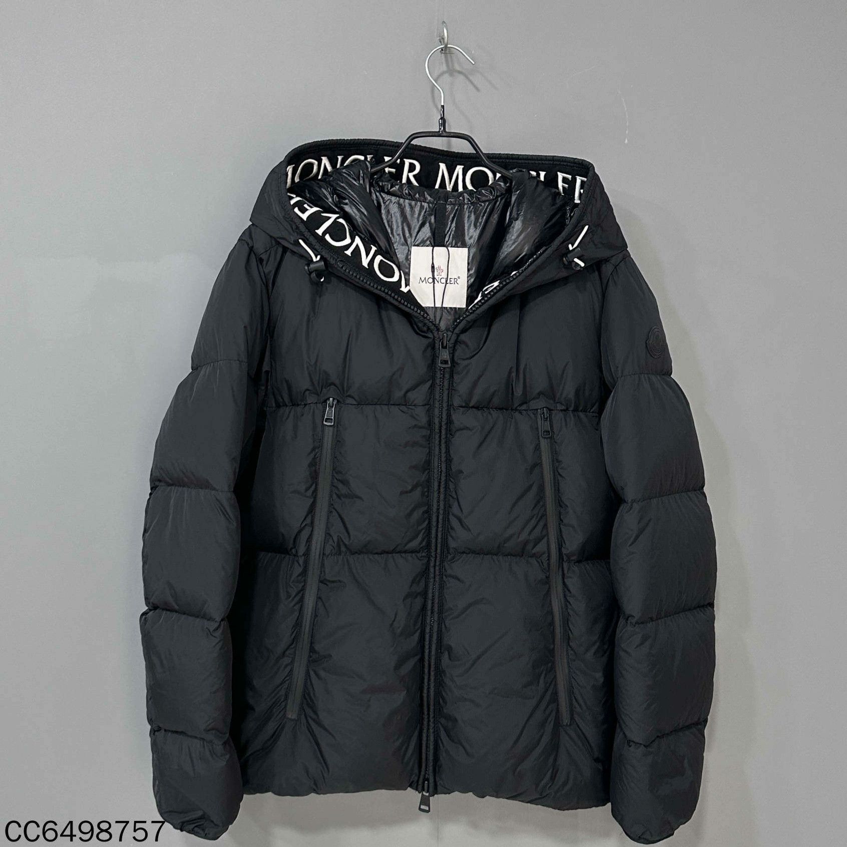 Moncler Moncler Down Embroidered Black Heavy Coat s Men Size US S / EU 44-46 / 1 - 2 Thumbnail
