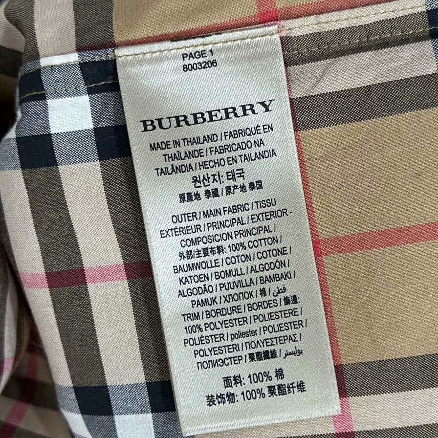 Burberry Burberry Plaid Black Shirt xs Men Size US XS / EU 42 / 0 - 6 Thumbnail