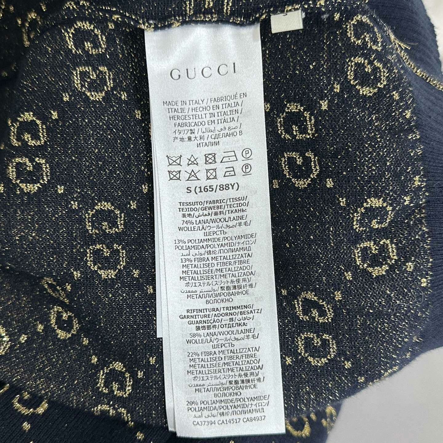 Gucci Gucci Gold Sweater S Women Size S / US 4 / IT 40 - 4 Thumbnail