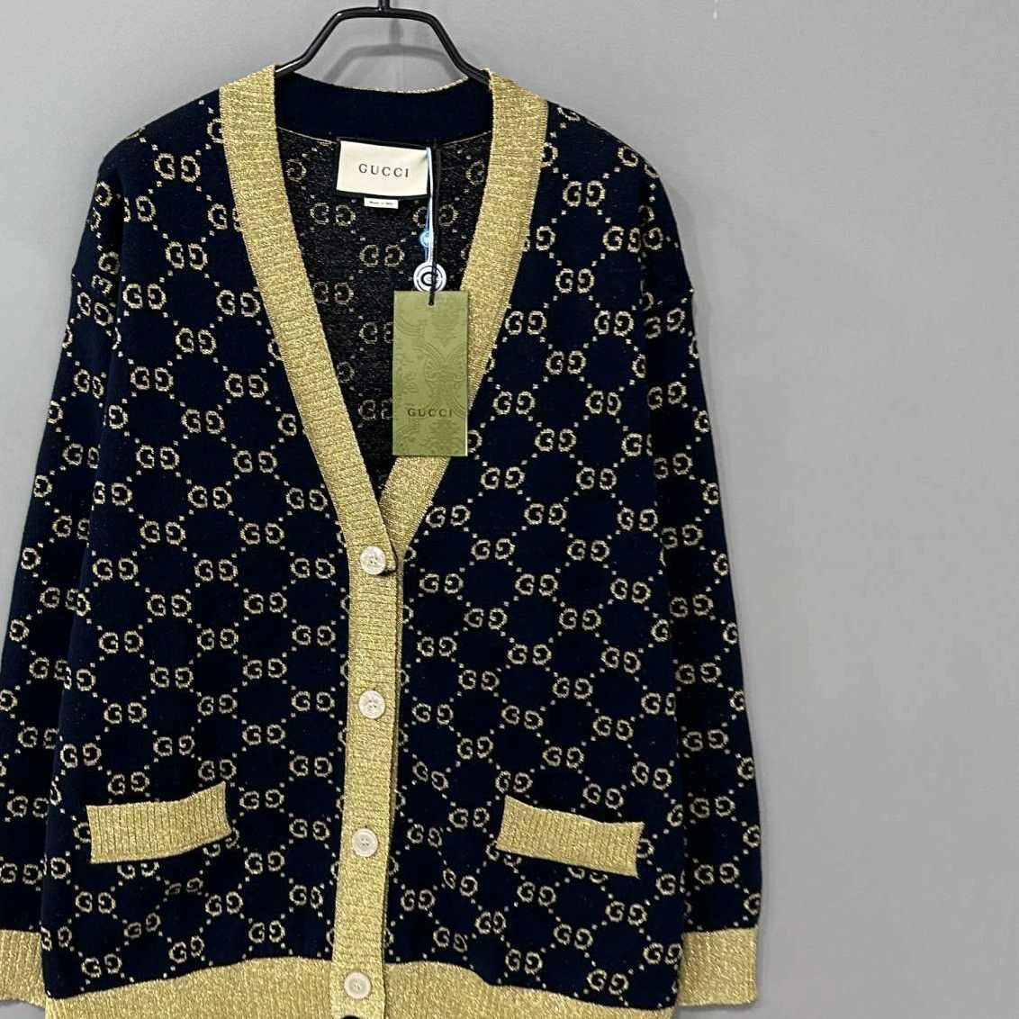 Gucci Gucci Gold Sweater S Women Size S / US 4 / IT 40 - 2 Thumbnail