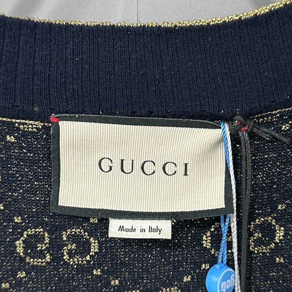 Gucci Gucci Gold Sweater S Women Size S / US 4 / IT 40 - 3 Thumbnail