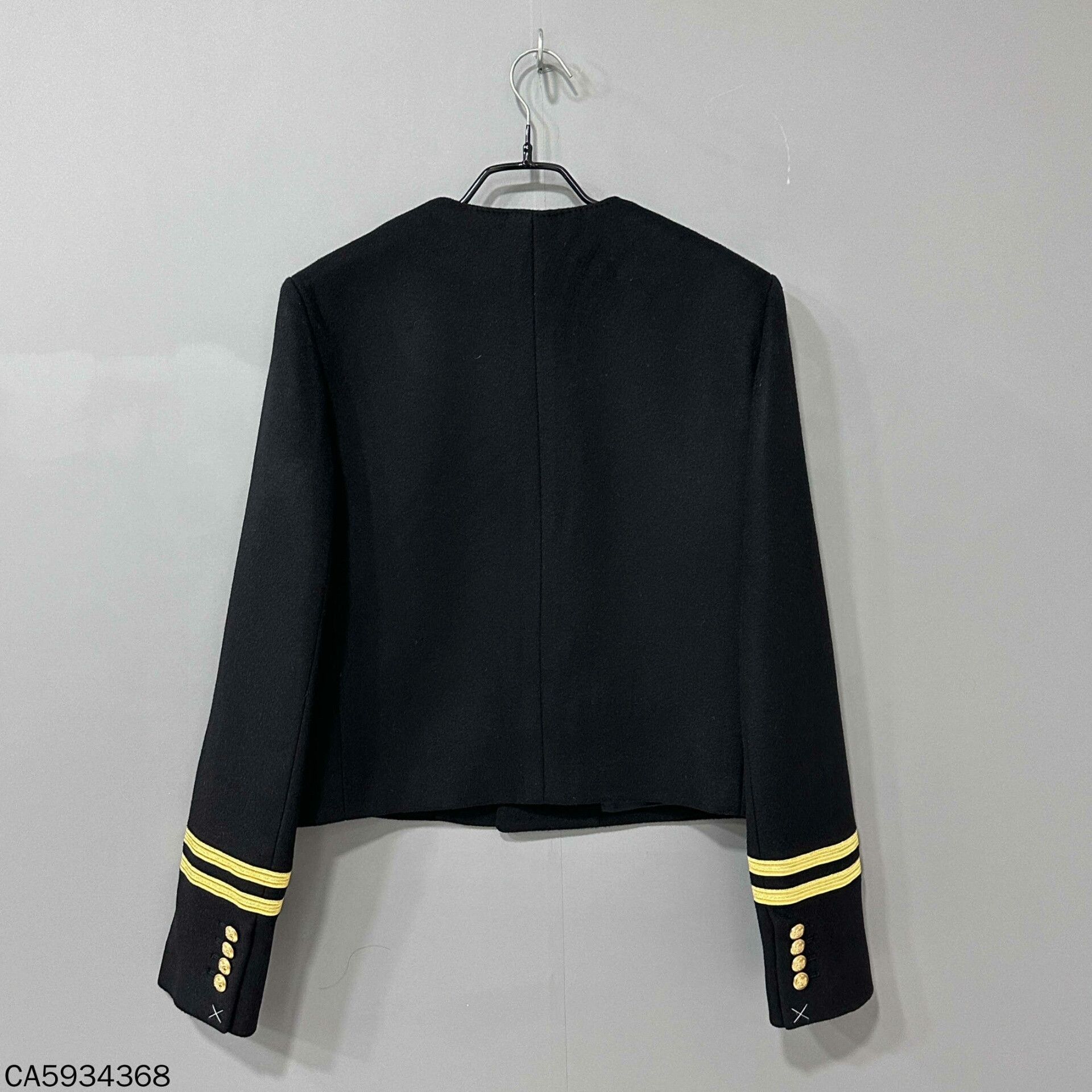 Celine Celine Cropped Gold Jacket S Women Size S / US 4 / IT 40 - 3 Thumbnail