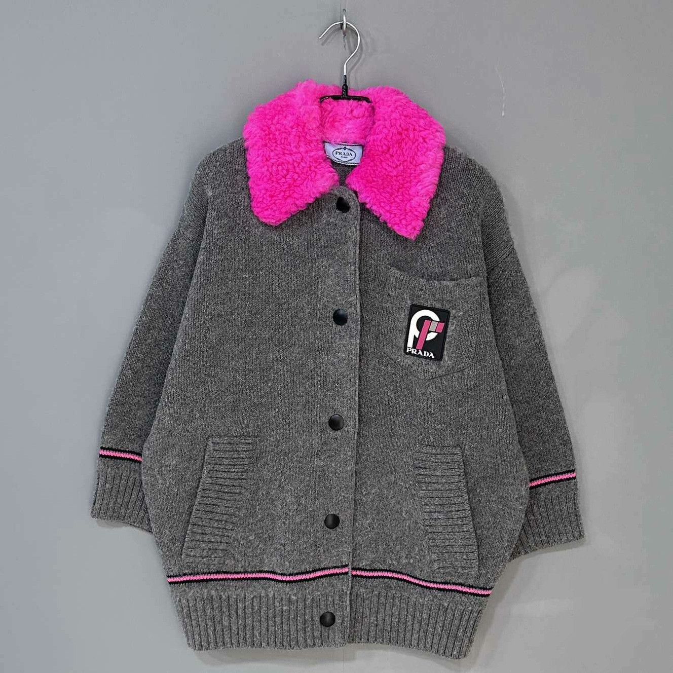 Prada Prada Retro Pink Sweater S Women Size S / US 4 / IT 40 - 2 Thumbnail