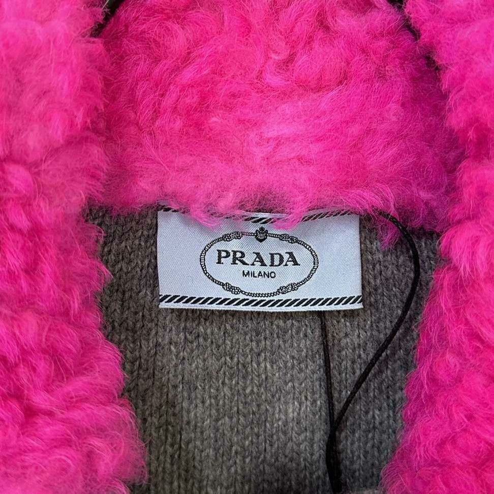 Prada Prada Retro Pink Sweater S Women Size S / US 4 / IT 40 - 4 Thumbnail