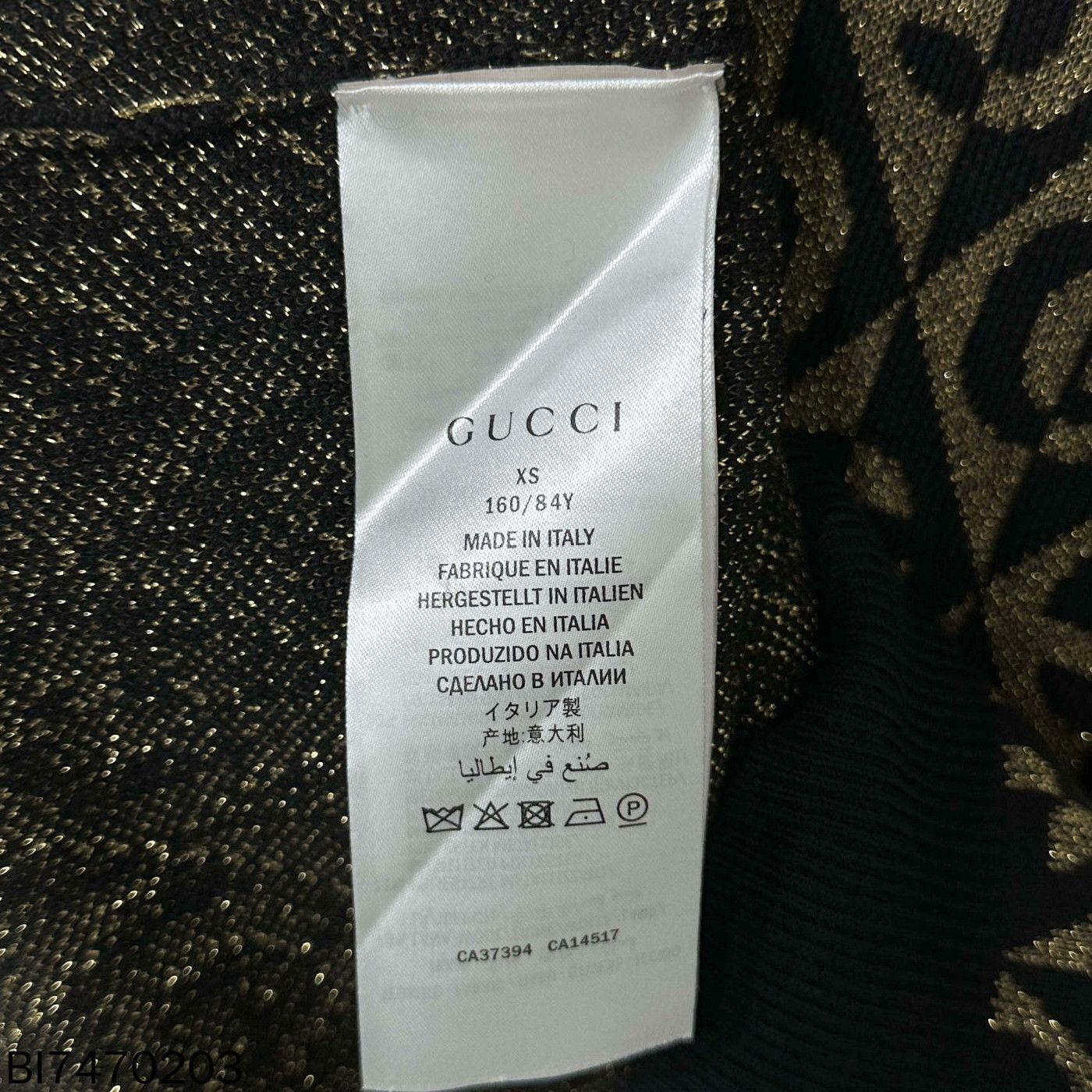 Gucci Gucci Knit Gold T-Shirt xs Men Size US XS / EU 42 / 0 - 5 Thumbnail