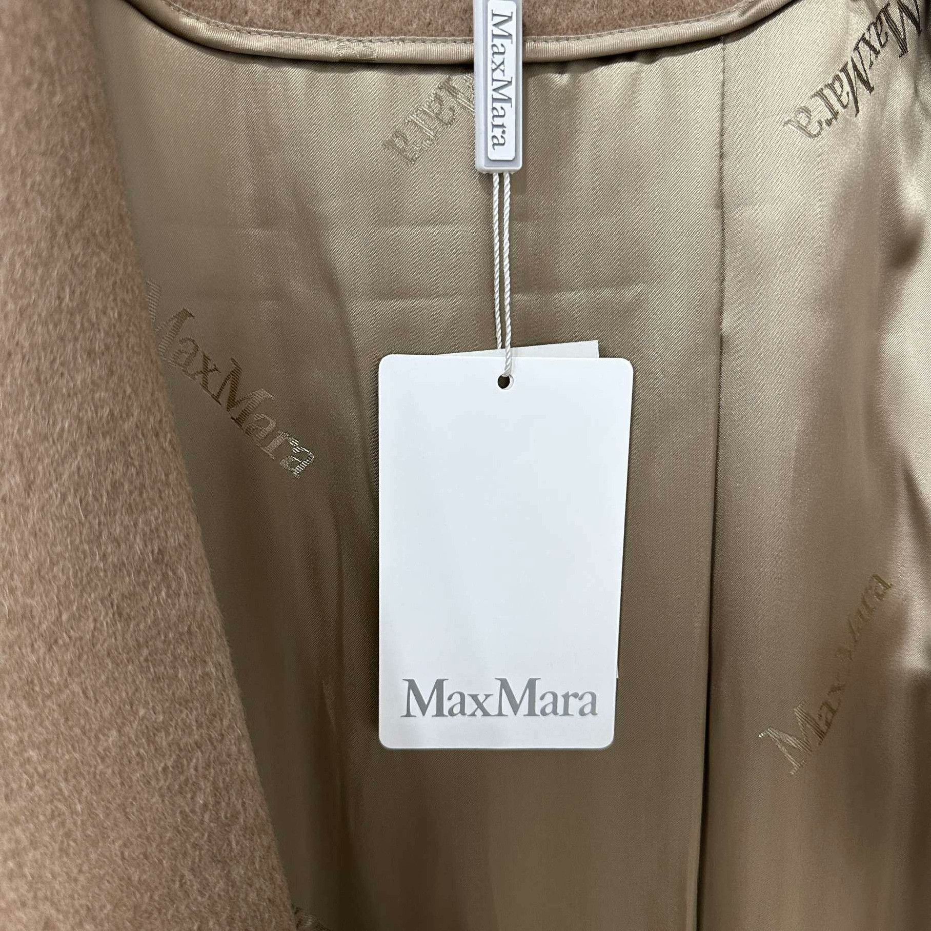 Max Mara Max Mara Brown Coat XS Women Size XS / US 0-2 / IT 36-38 - 3 Thumbnail