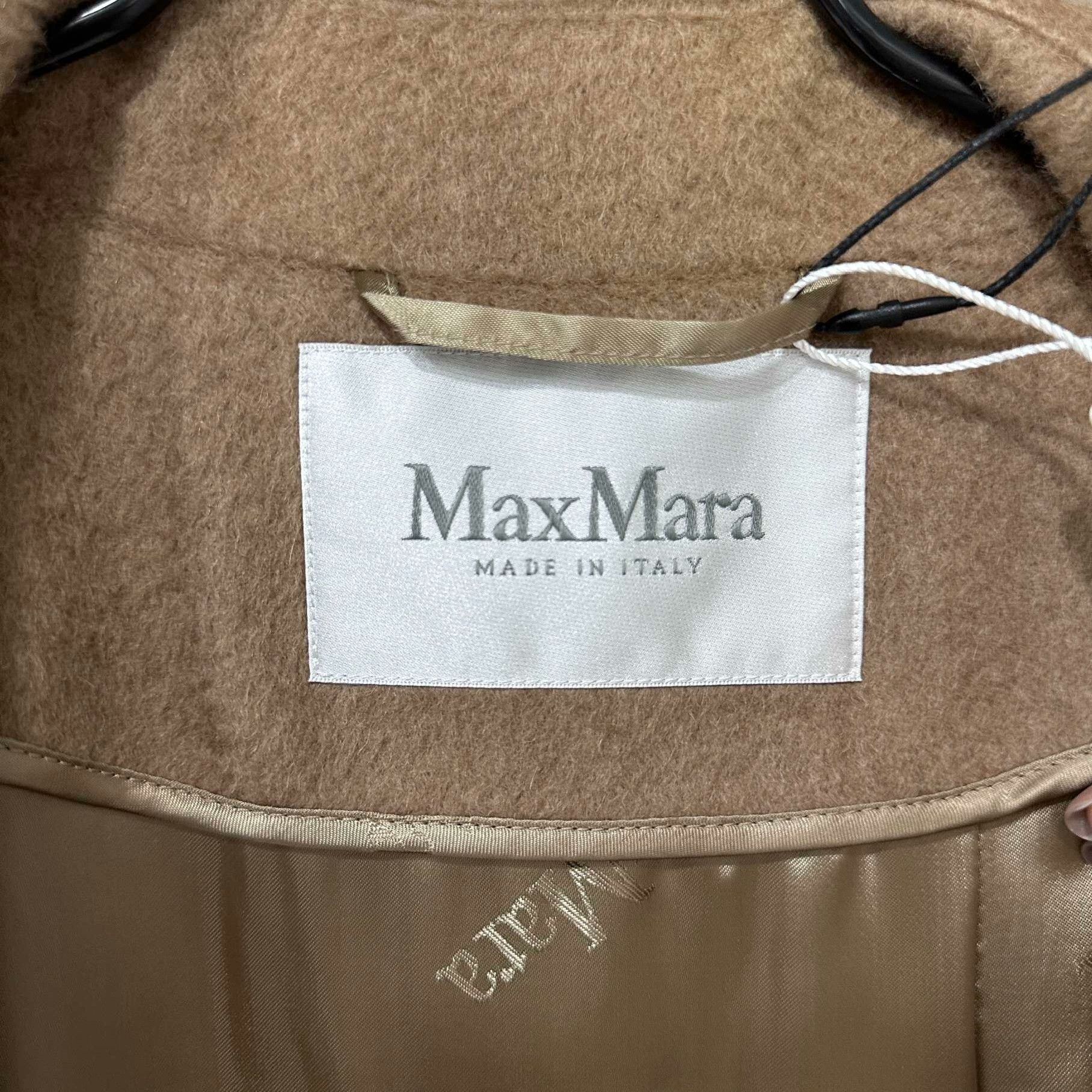 Max Mara Max Mara Brown Coat XS Women Size XS / US 0-2 / IT 36-38 - 4 Thumbnail
