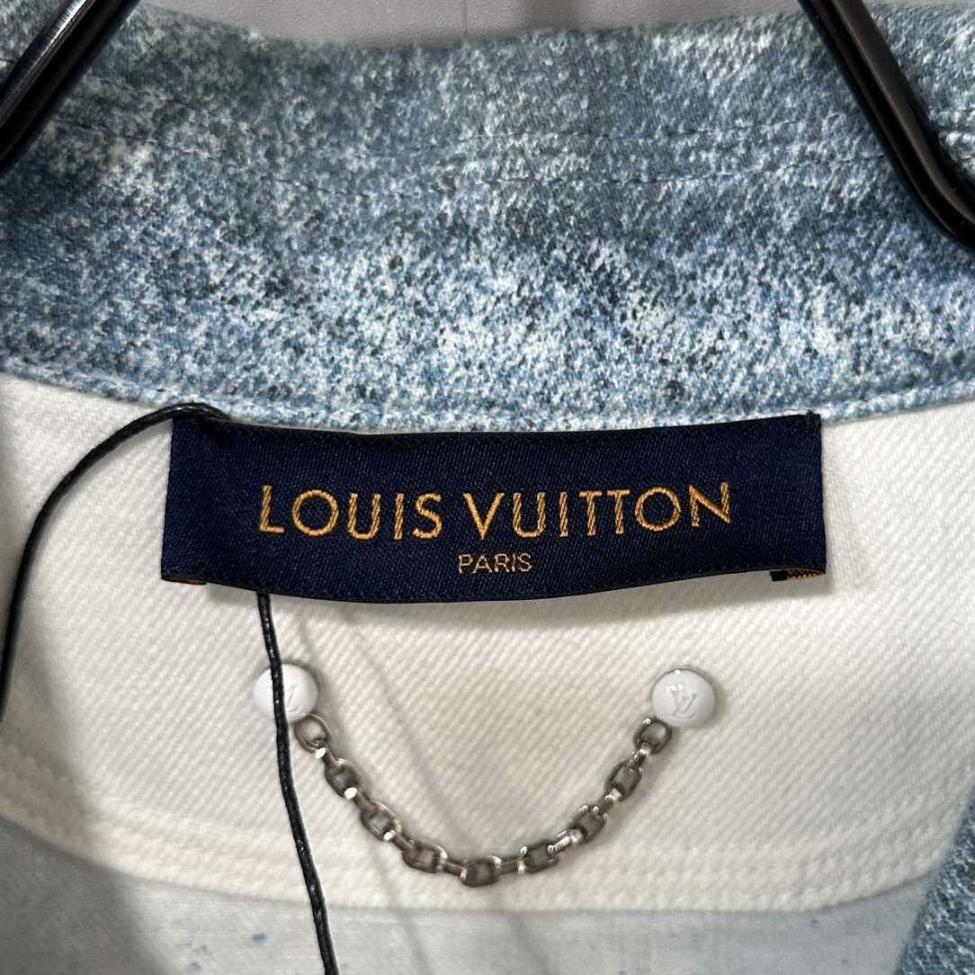 Louis Vuitton Louis Vuitton Denim Blue Light Jacket l Men Size US L / EU 52-54 / 3 - 5 Thumbnail