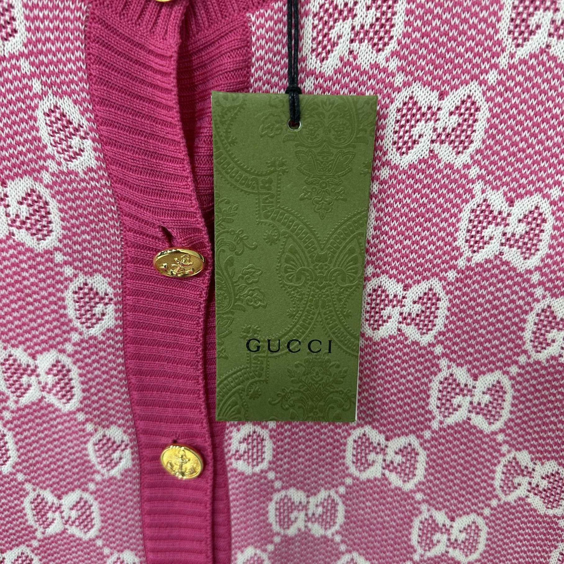 Gucci Gucci Pink Sweater L Women Size L / US 10 / IT 46 - 5 Thumbnail