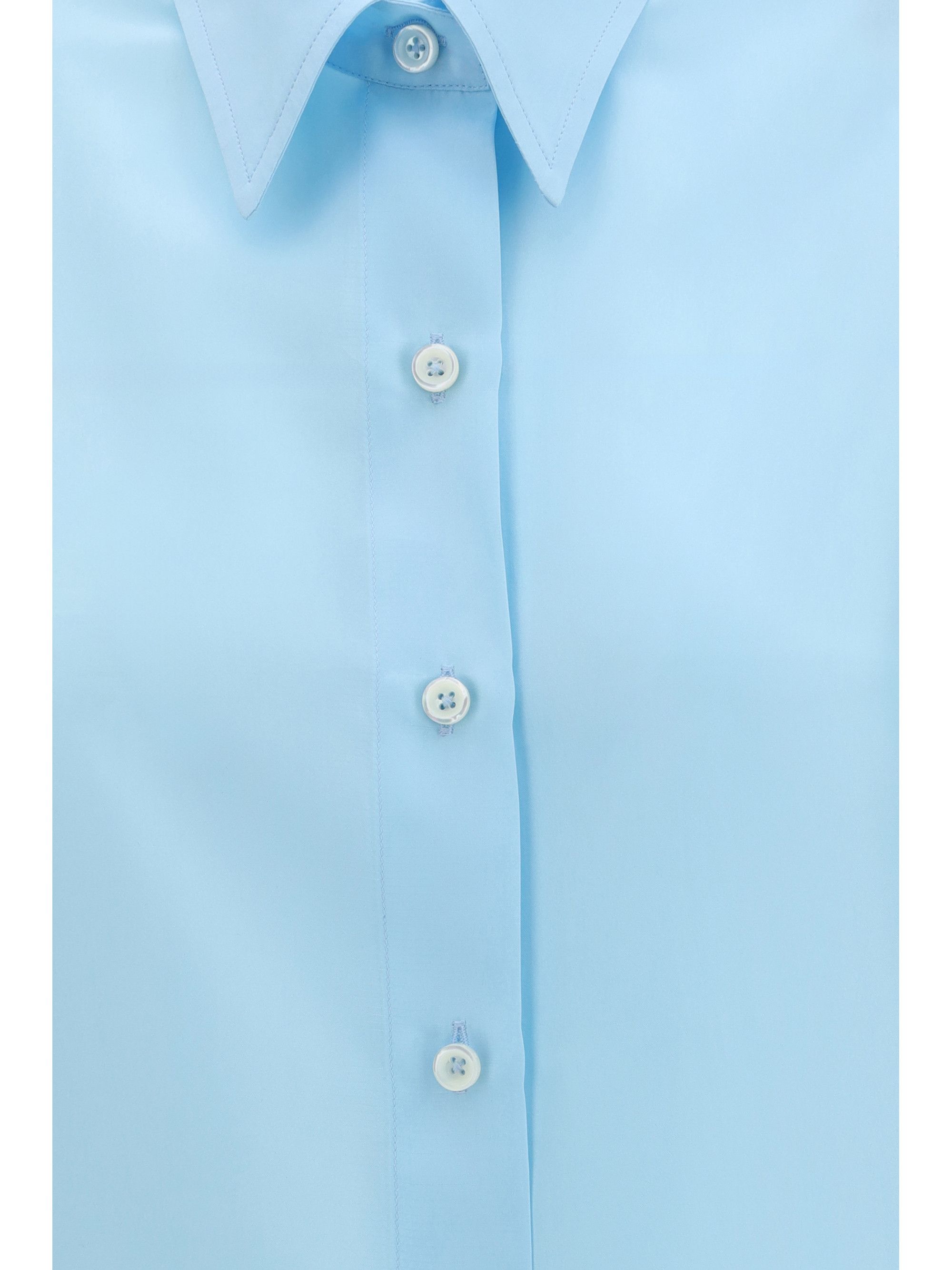Umit Benan Sailor Marisca silk Shirt Size L / US 10 / IT 46 - 3 Thumbnail