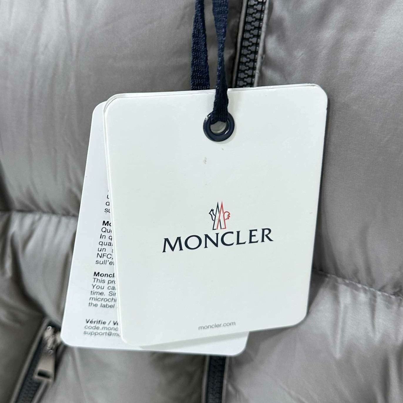 Moncler Moncler Down Gray Heavy Coat l Men Size US L / EU 52-54 / 3 - 4 Thumbnail