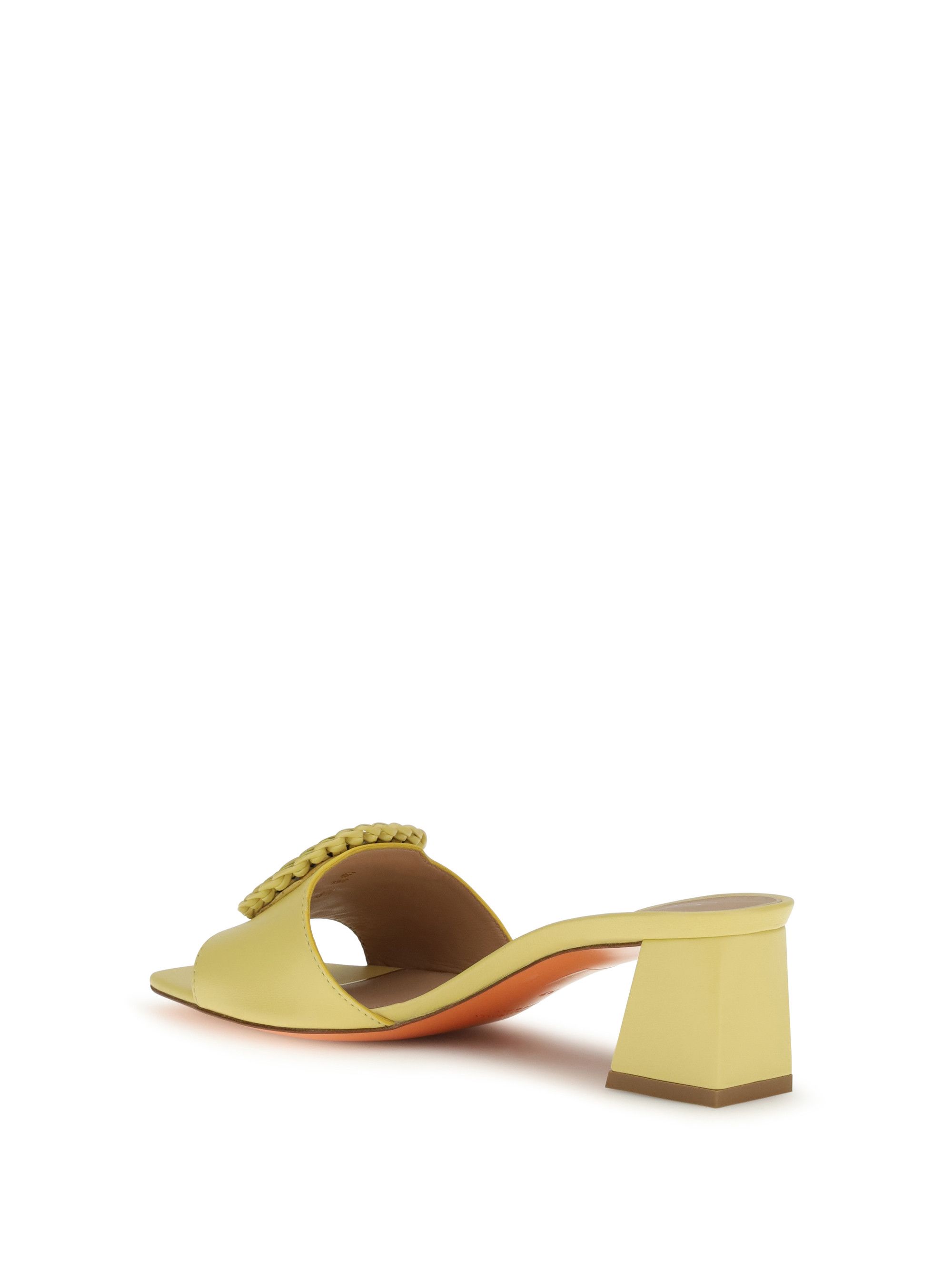Santoni Leather Sandals Mules Size US 8.5 / IT 38.5 - 3 Thumbnail