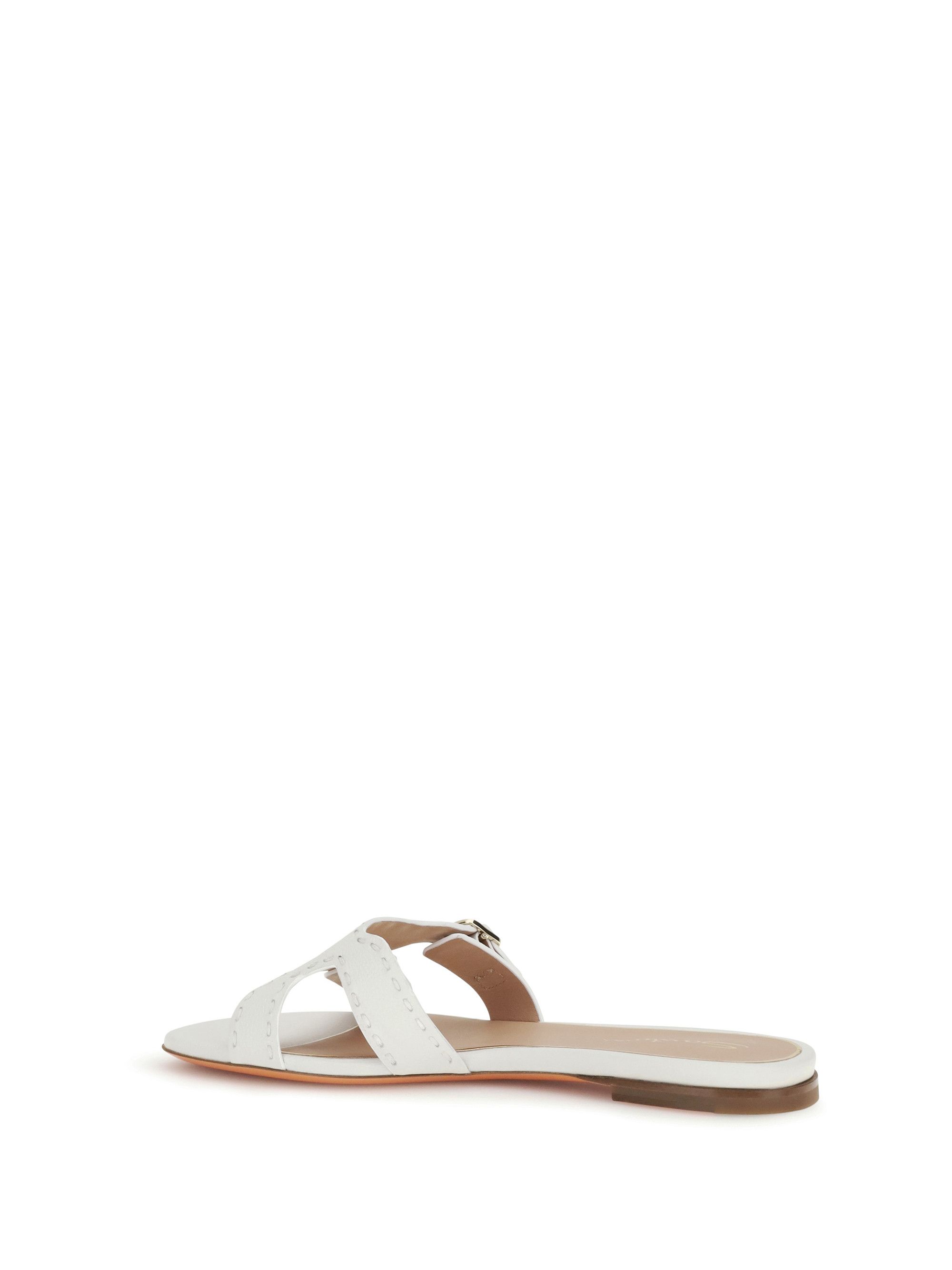 Santoni Low leather Sandals Size US 6 / IT 36 - 3 Thumbnail