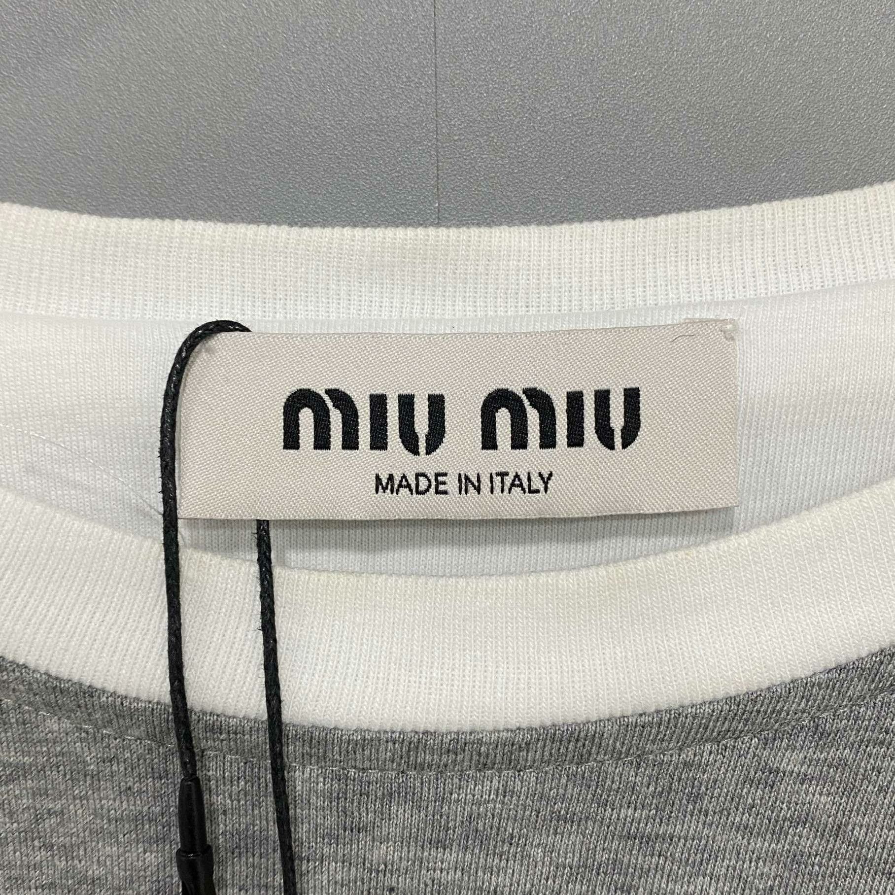 Miu Miu Miu Miu Retro Multi T-Shirt M Women Size M / US 6-8 / IT 42-44 - 4 Thumbnail