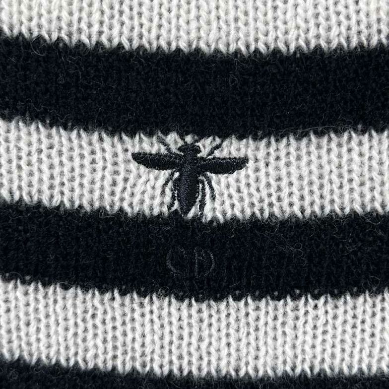 Dior Dior Embroidered Striped Sweater M Women Size M / US 6-8 / IT 42-44 - 5 Thumbnail