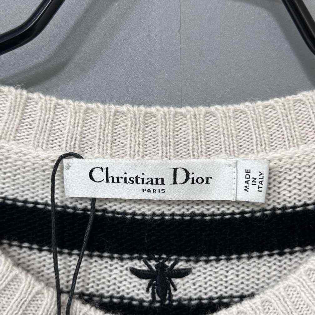 Dior Dior Embroidered Striped Sweater M Women Size M / US 6-8 / IT 42-44 - 6 Thumbnail