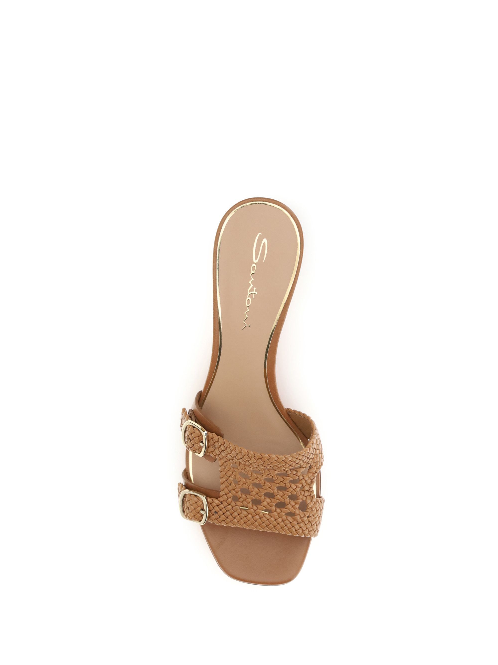 Santoni Woven leather Sandals Size US 6 / IT 36 - 4 Thumbnail