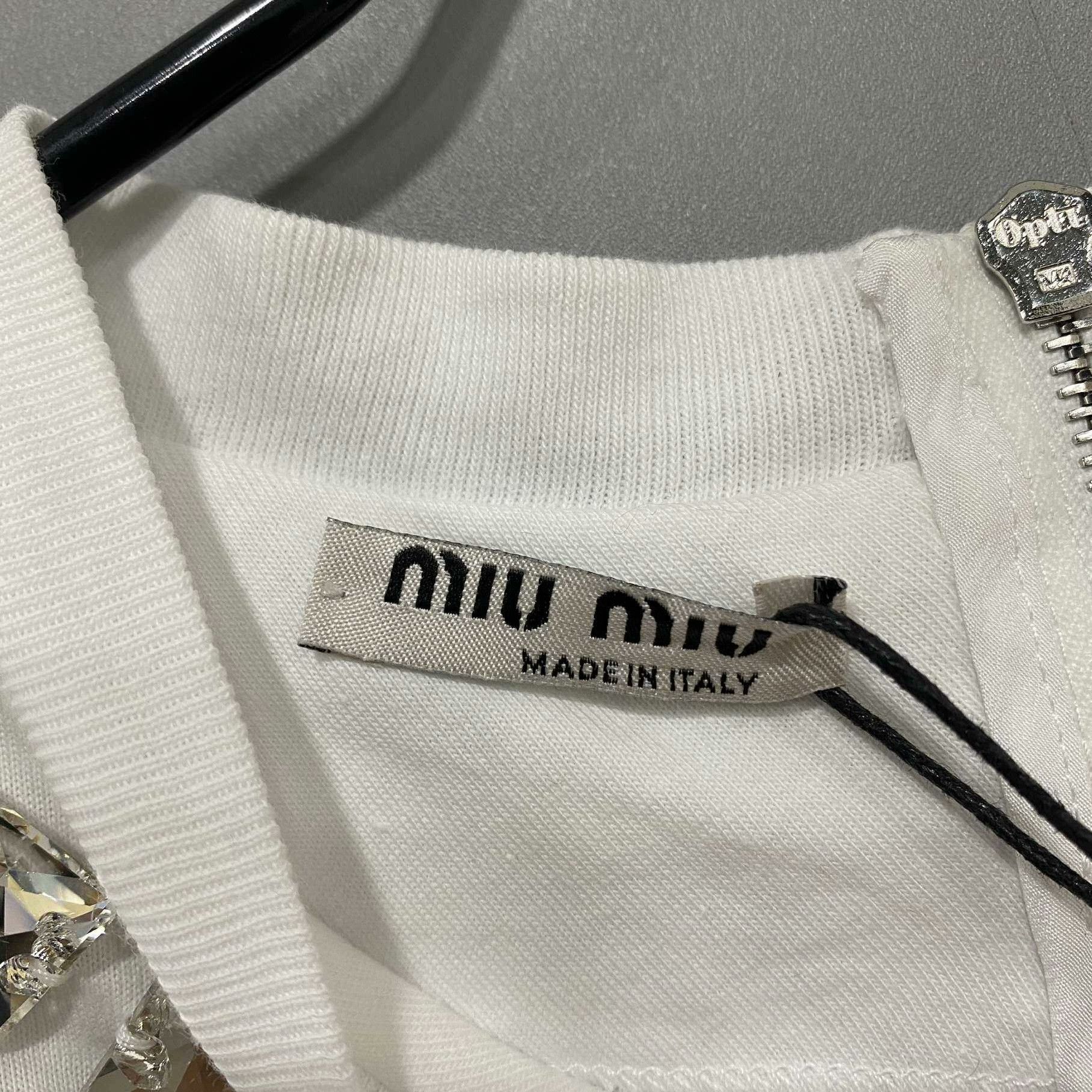 Miu Miu Miu Miu Retro T-Shirt XS Women Size XS / US 0-2 / IT 36-38 - 5 Thumbnail