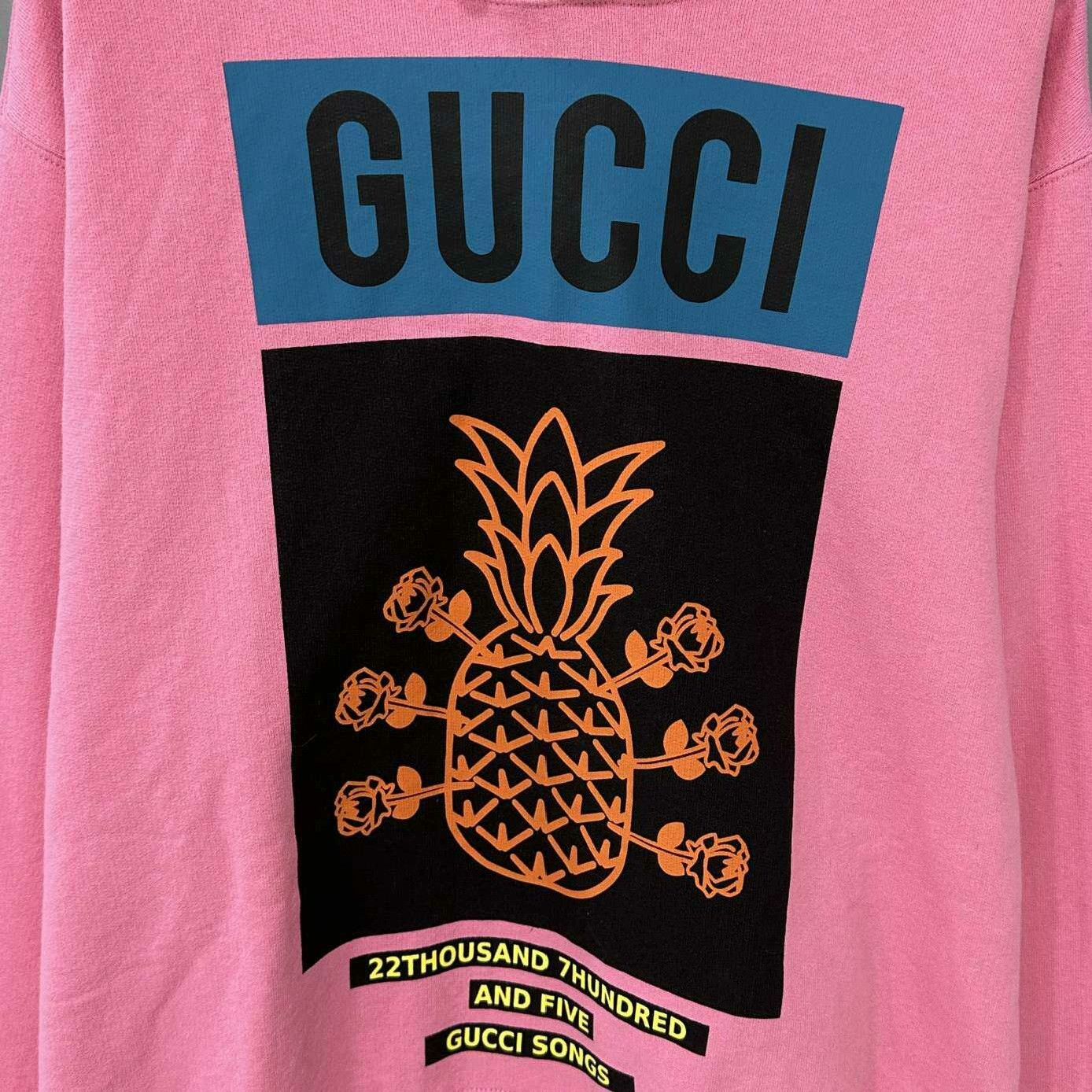Gucci Gucci Retro Graphic Hoodie XS Women Size XS / US 0-2 / IT 36-38 - 6 Thumbnail