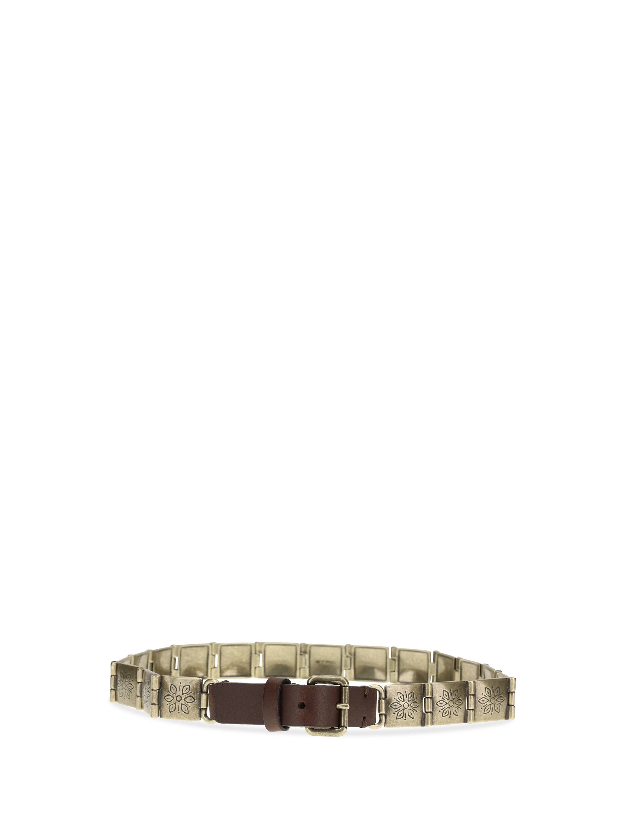 Etro Engraved metal and leather Belt Size ONE SIZE - 2 Thumbnail
