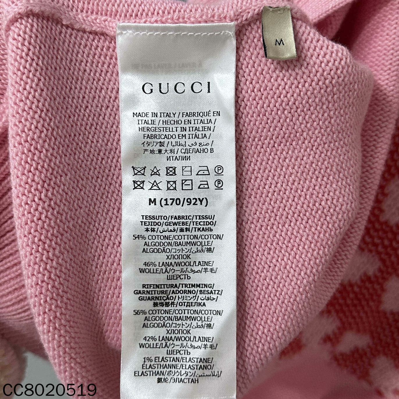 Gucci Gucci Retro Pink Sweater M Women Size M / US 6-8 / IT 42-44 - 5 Thumbnail