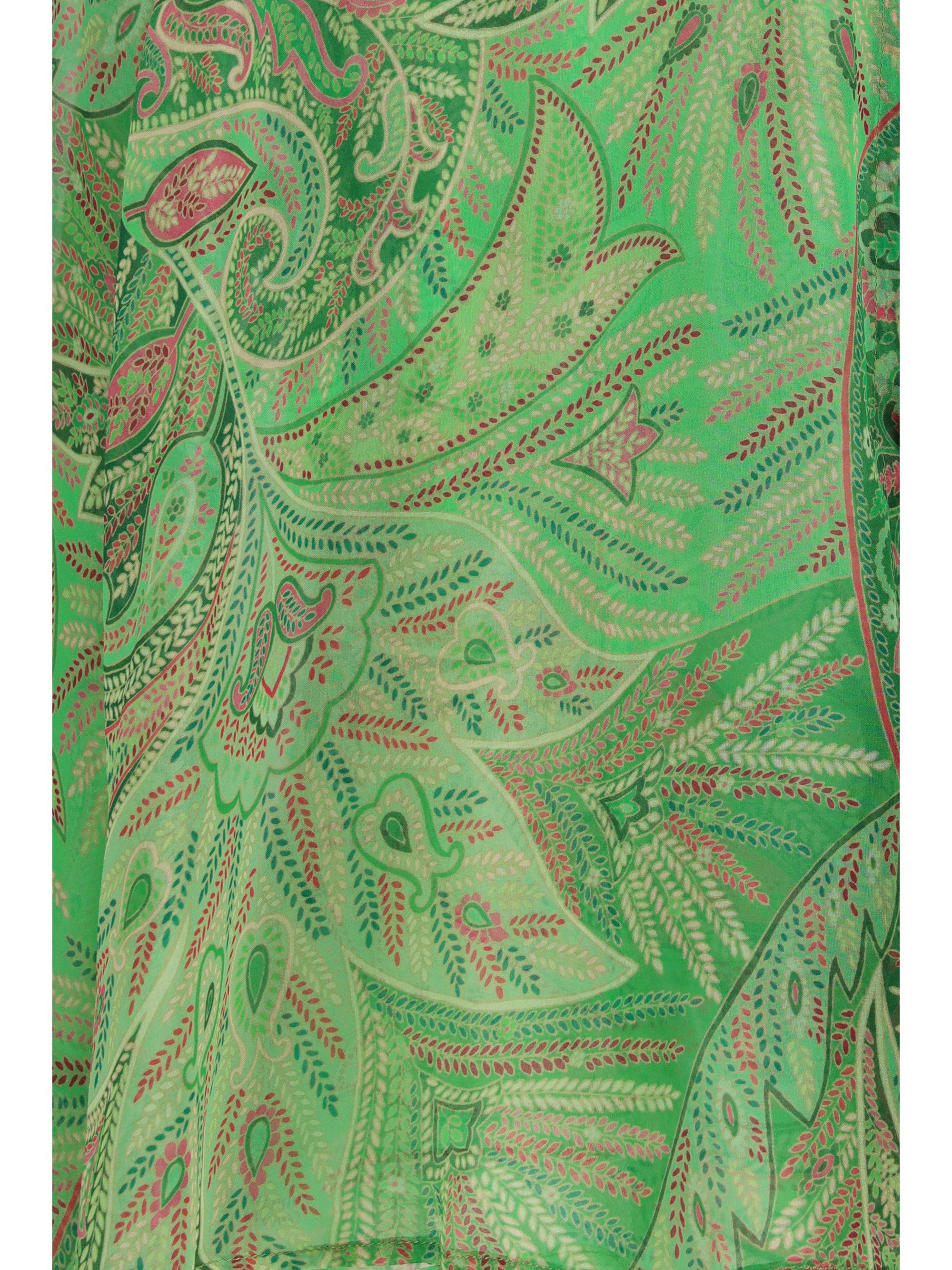 Etro Paisley ruffled Shirt Size M / US 6-8 / IT 42-44 - 3 Thumbnail