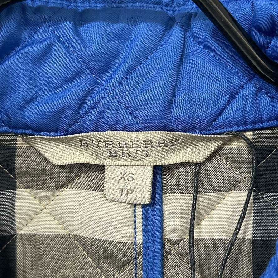 Burberry Burberry Cotton Blue Down Jacket XS Women Size XS / US 0-2 / IT 36-38 - 4 Thumbnail