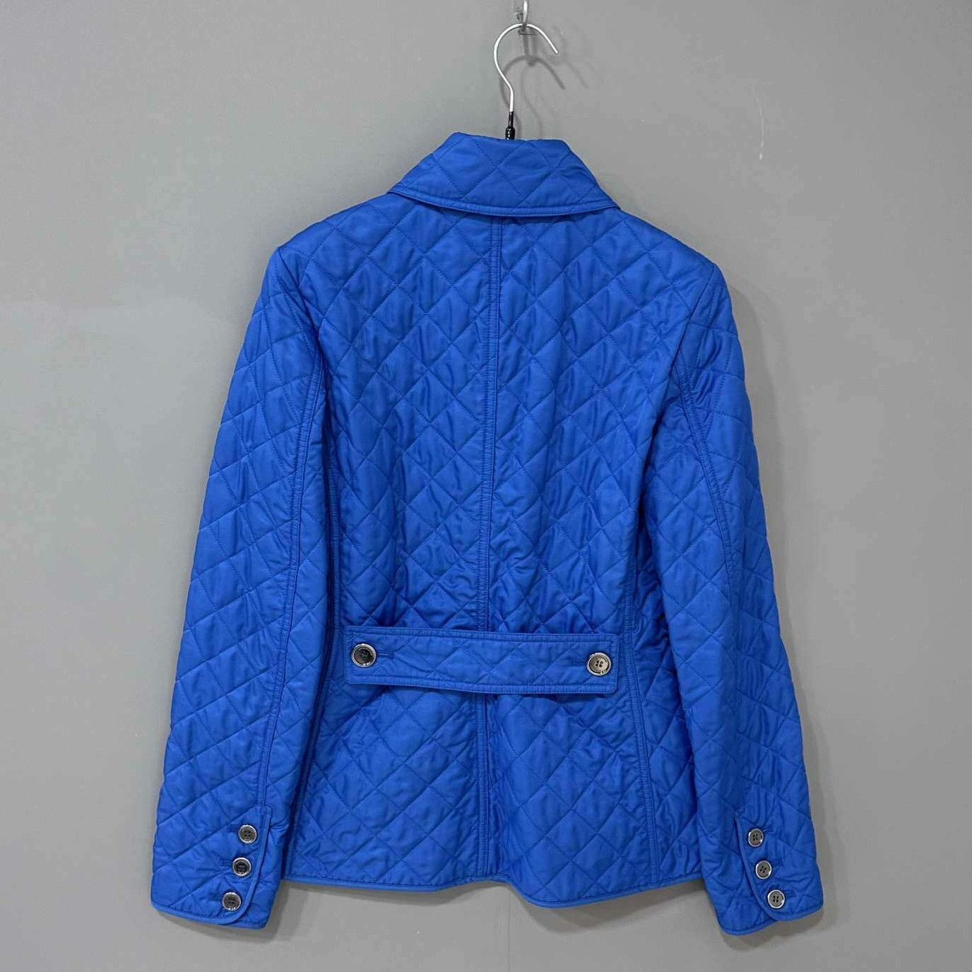 Burberry Burberry Cotton Blue Down Jacket XS Women Size XS / US 0-2 / IT 36-38 - 3 Thumbnail