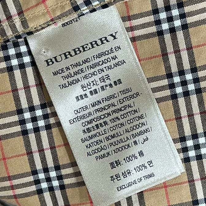 Burberry Burberry Plaid Shirt xs Men Size US XS / EU 42 / 0 - 4 Thumbnail