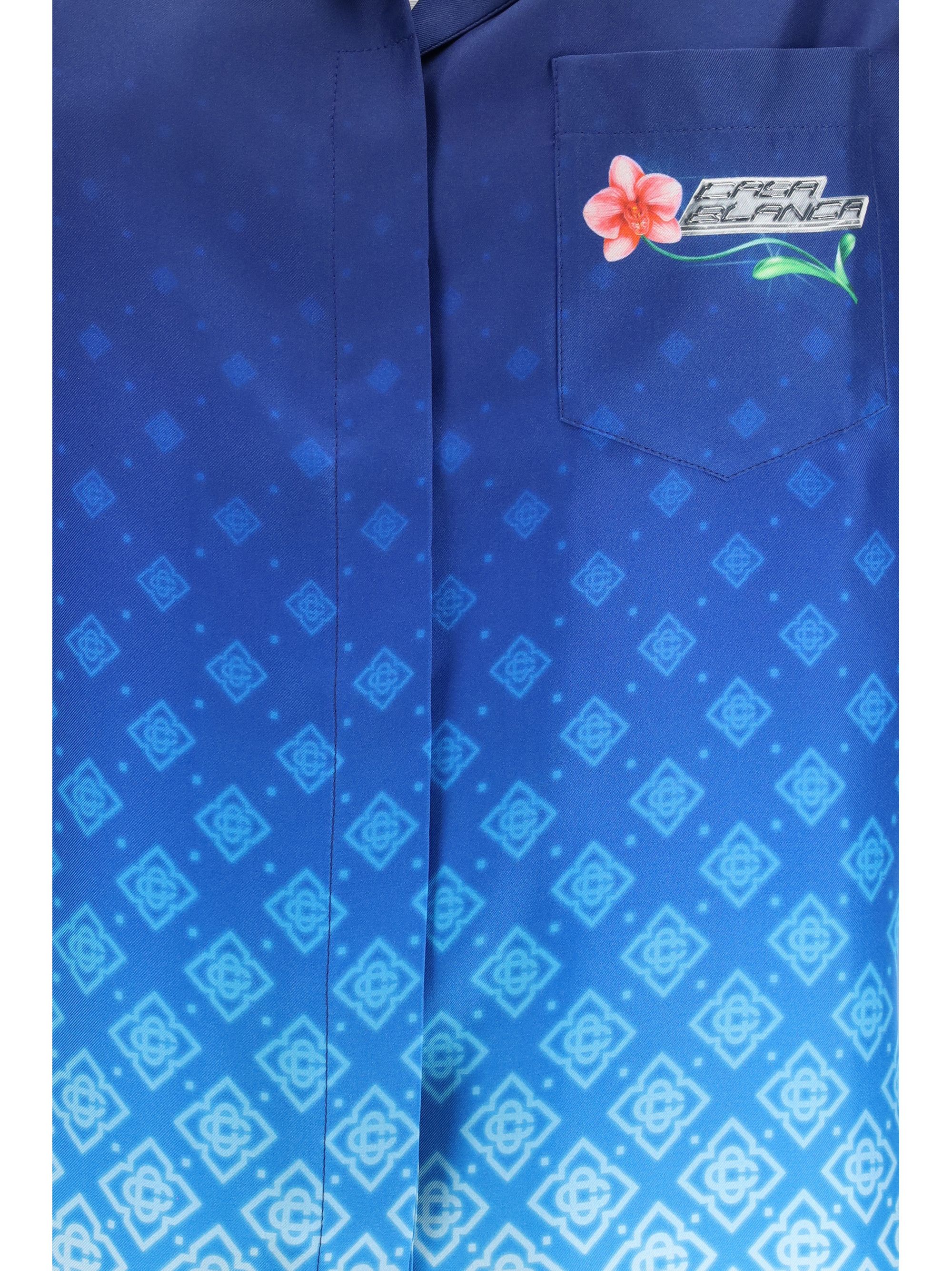 Casablanca Orchid Logo Shirt Size XS / US 0-2 / IT 36-38 - 3 Thumbnail