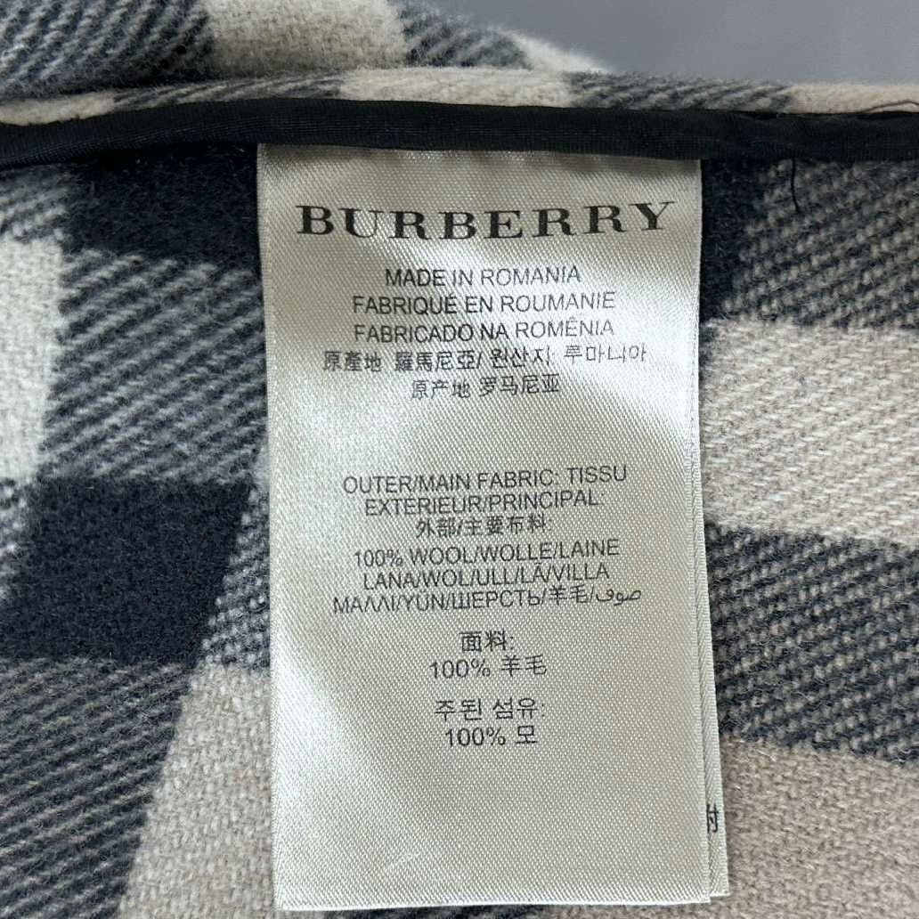 Burberry Burberry Wool Black Coat M Women Size M / US 6-8 / IT 42-44 - 4 Thumbnail