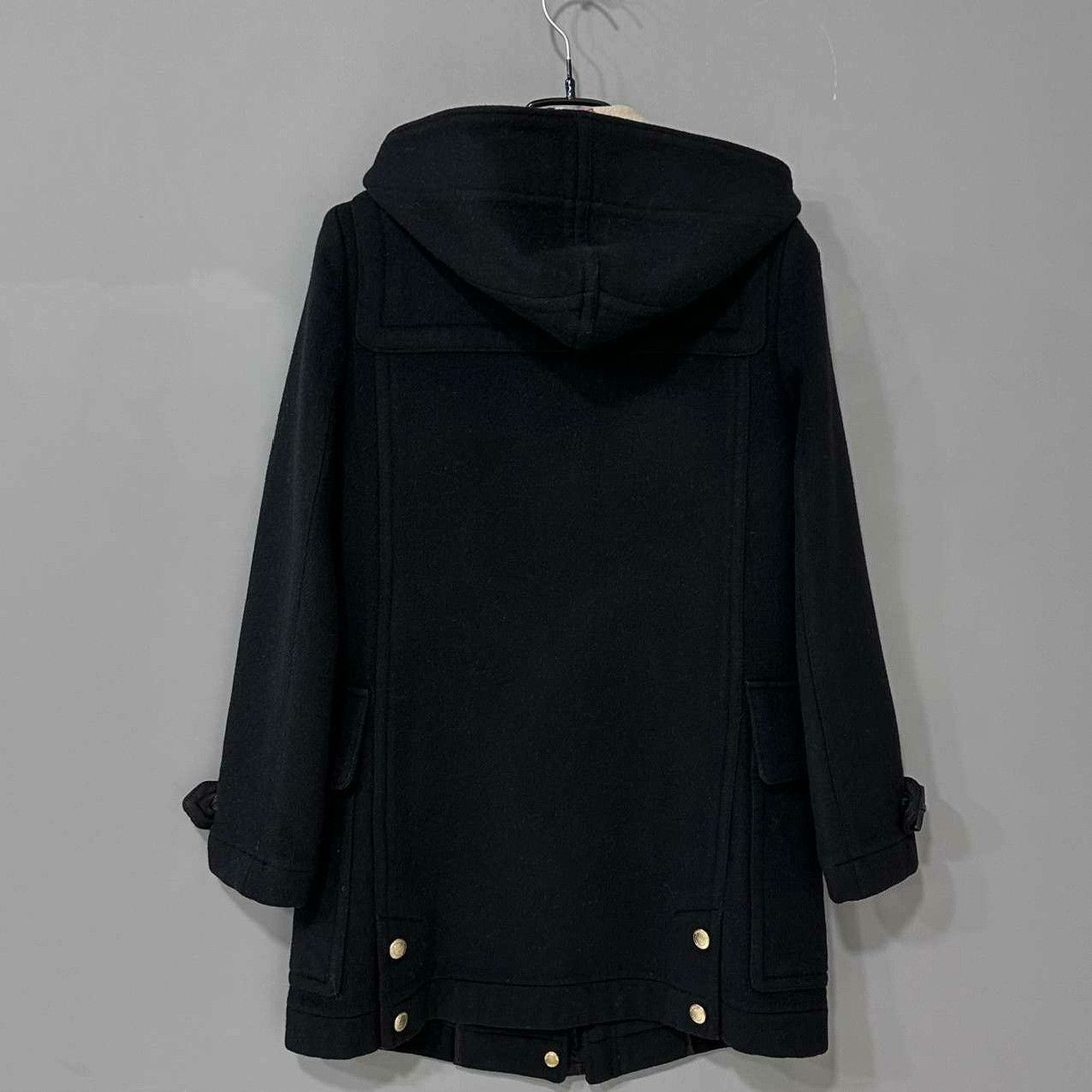 Burberry Burberry Wool Black Coat M Women Size M / US 6-8 / IT 42-44 - 3 Thumbnail
