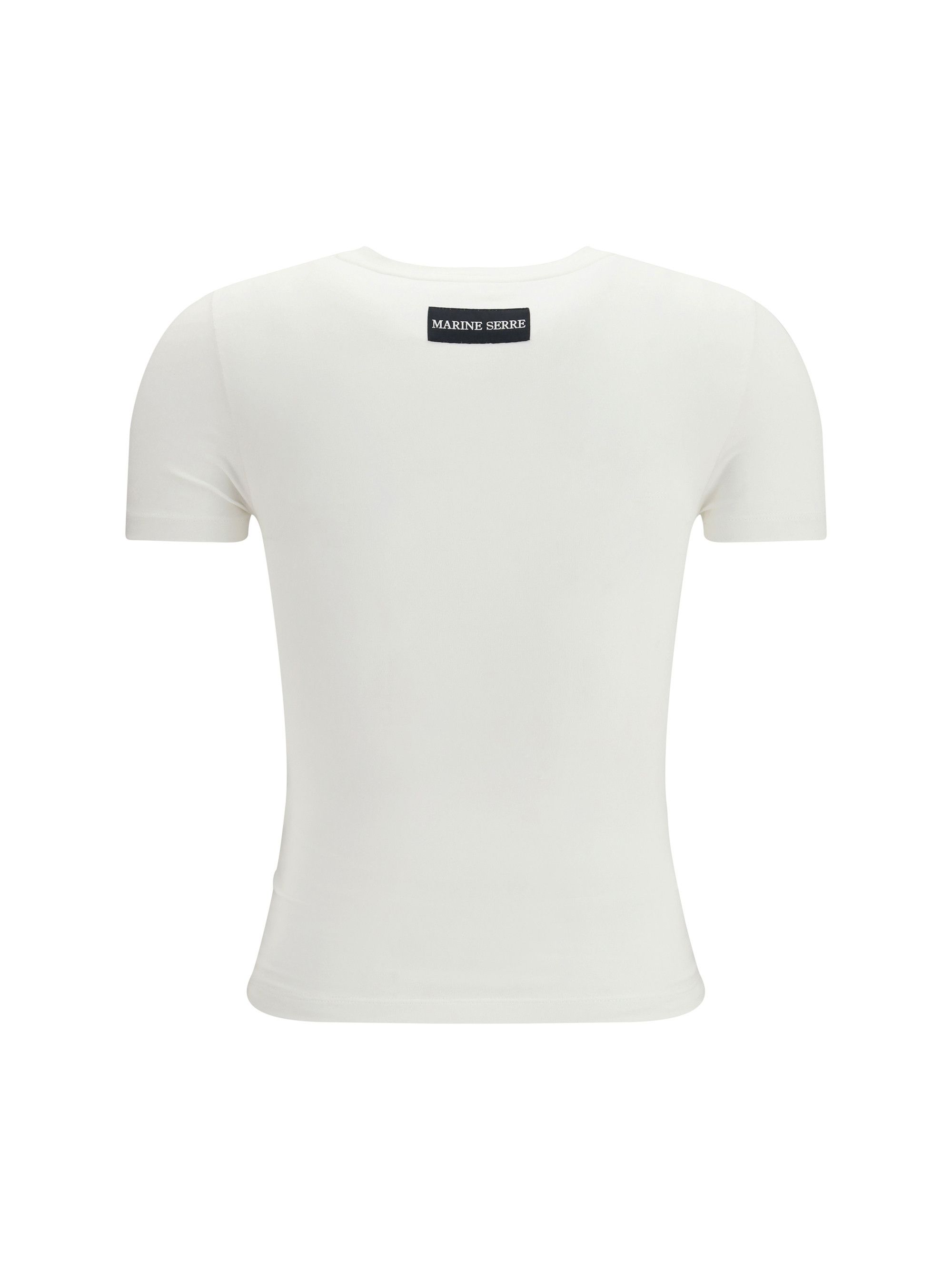 Marine Serre Cotton T-shirt slim fit Size S / US 4 / IT 40 - 2 Thumbnail