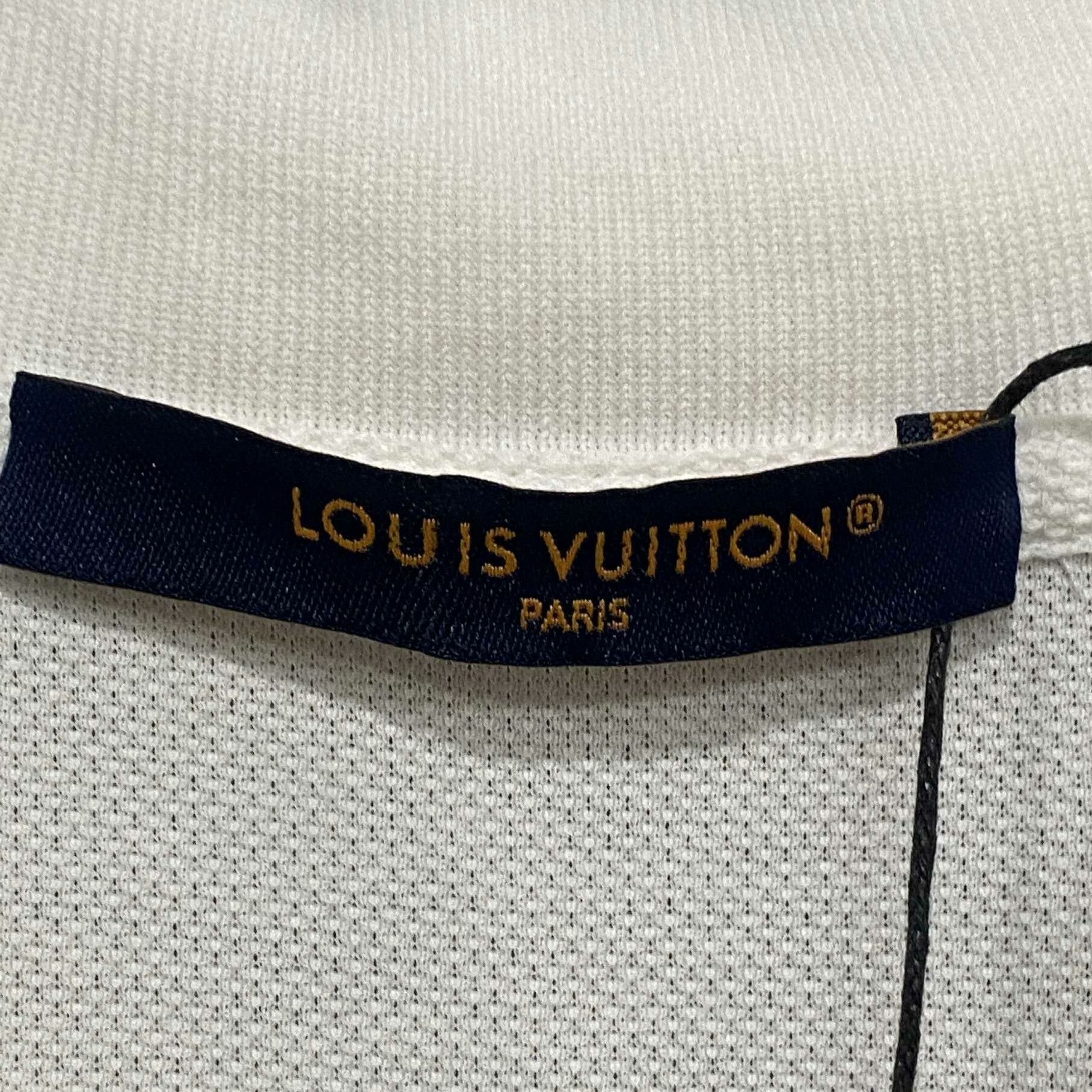 Louis Vuitton Louis Vuitton Embroidered Polo s Men Size US S / EU 44-46 / 1 - 6 Thumbnail