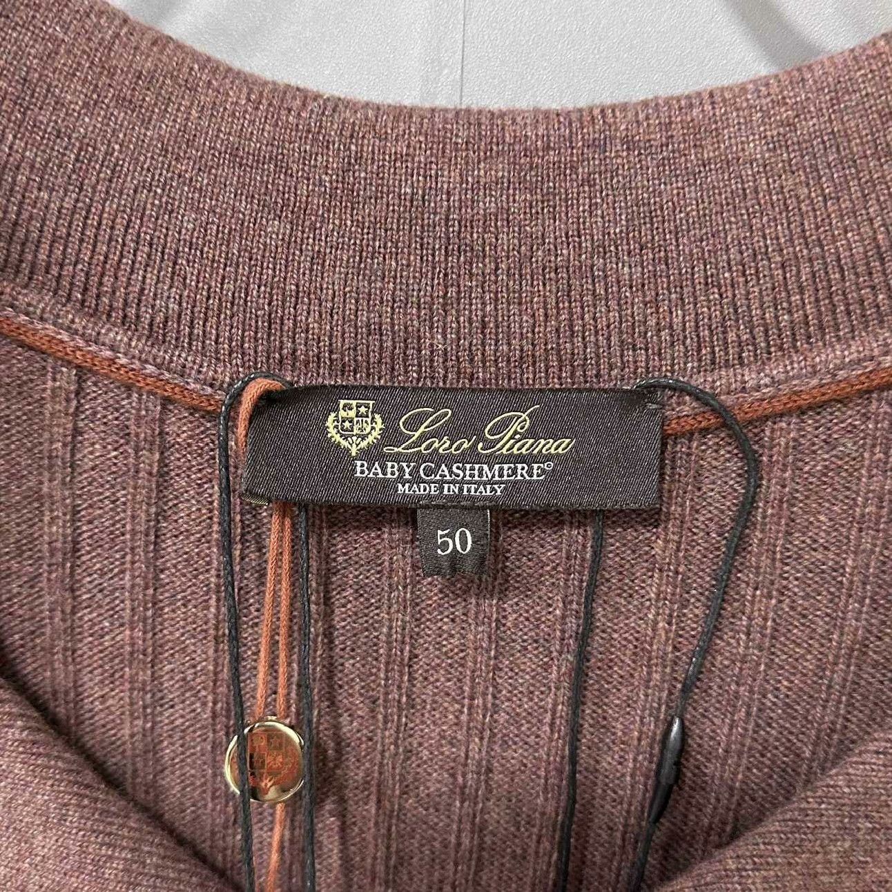 Loro Piana Loro Piana Red Sweater s Men Size US S / EU 44-46 / 1 - 4 Thumbnail