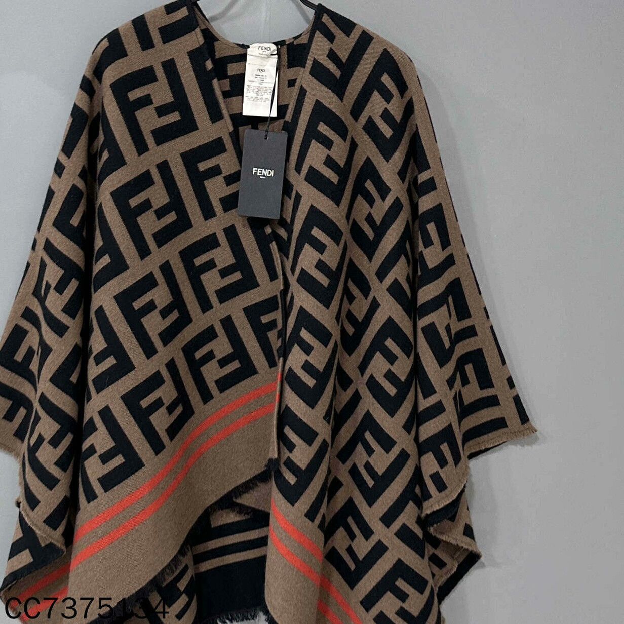 Fendi Fendi Scarf one size Men Size ONE SIZE - 2 Thumbnail