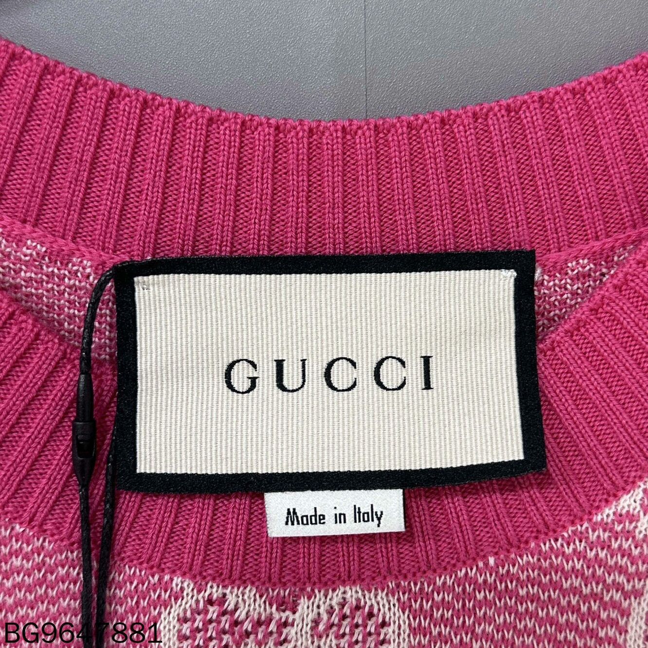 Gucci Gucci Knit Pink T-Shirt XS Women Size XS / US 0-2 / IT 36-38 - 4 Thumbnail