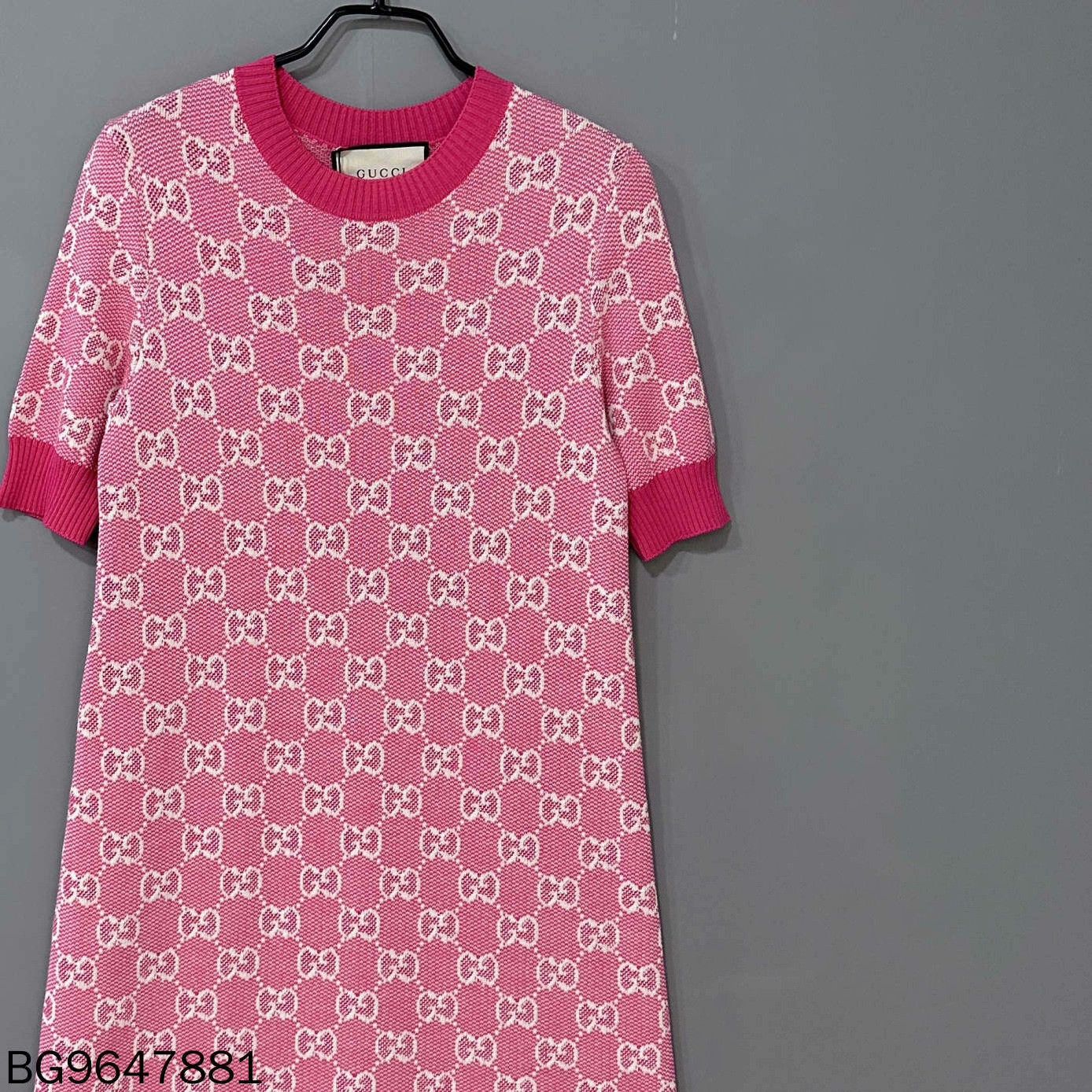 Gucci Gucci Knit Pink T-Shirt XS Women Size XS / US 0-2 / IT 36-38 - 2 Thumbnail