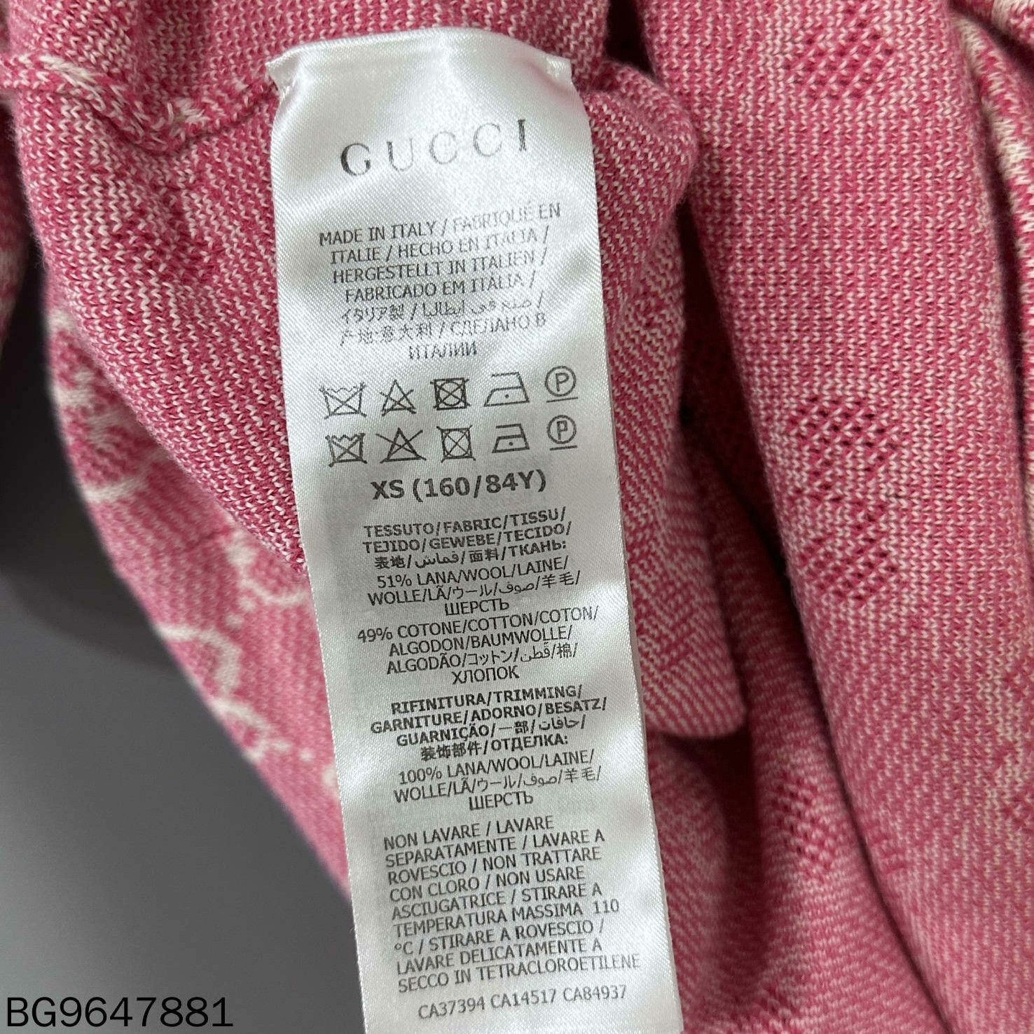 Gucci Gucci Knit Pink T-Shirt XS Women Size XS / US 0-2 / IT 36-38 - 5 Thumbnail