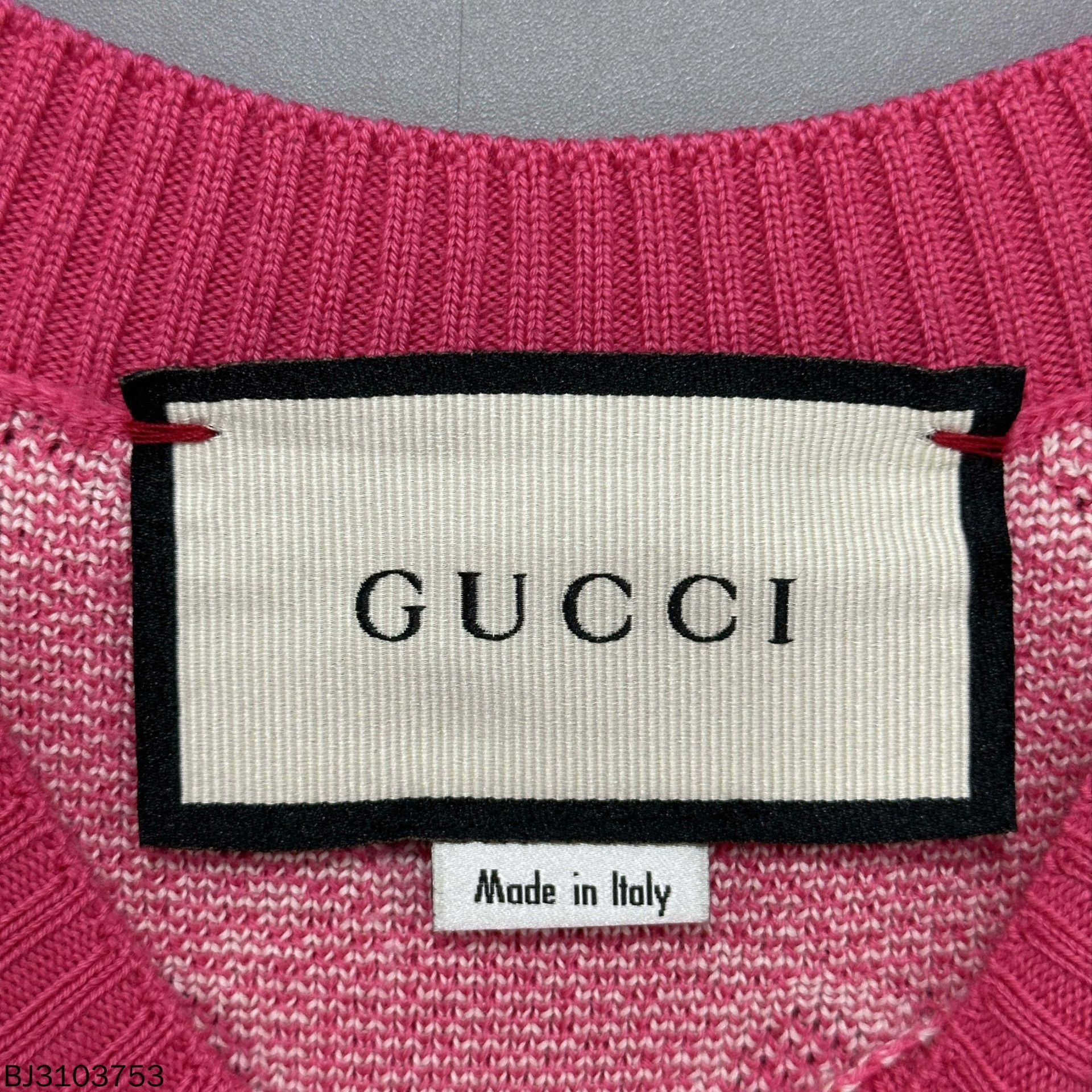 Gucci Gucci Pink T-Shirt S Women Size S / US 4 / IT 40 - 5 Thumbnail