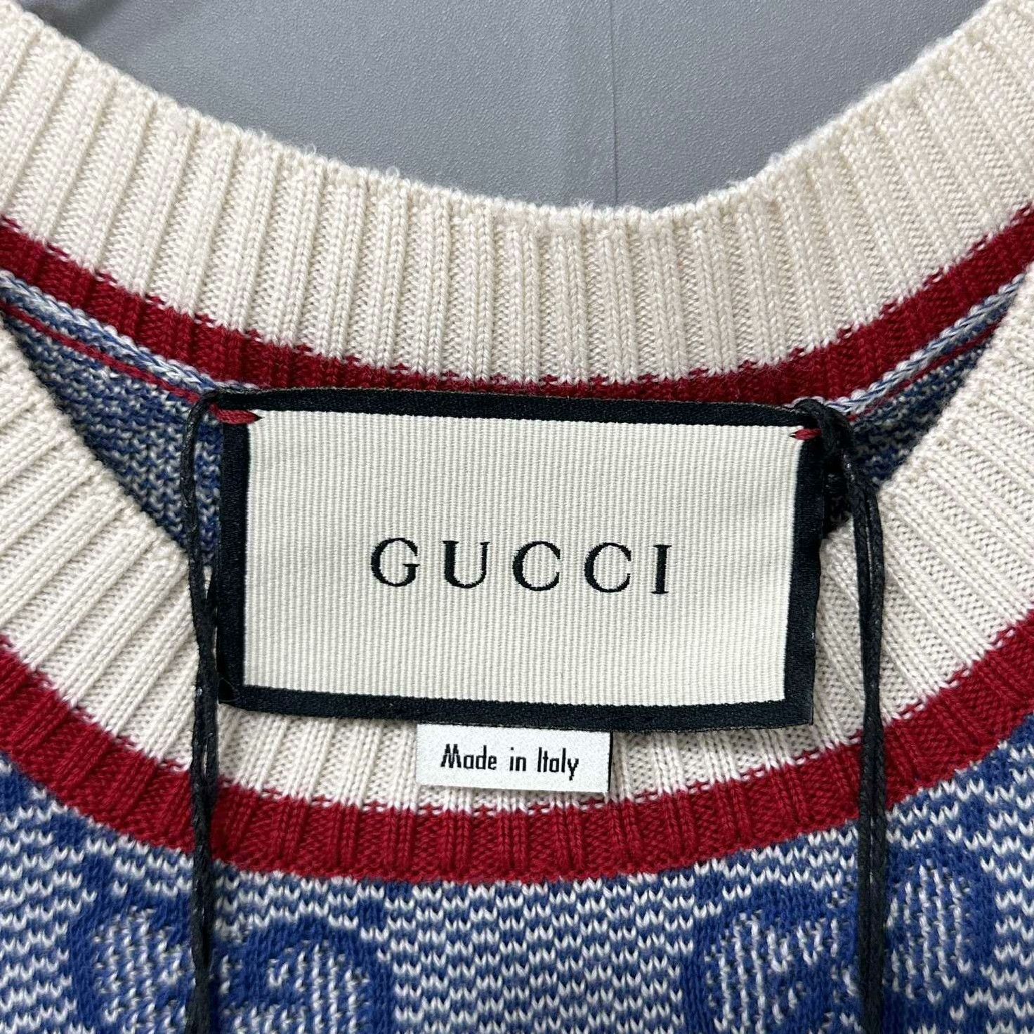 Gucci Gucci Blue T-Shirt S Women Size S / US 4 / IT 40 - 5 Thumbnail