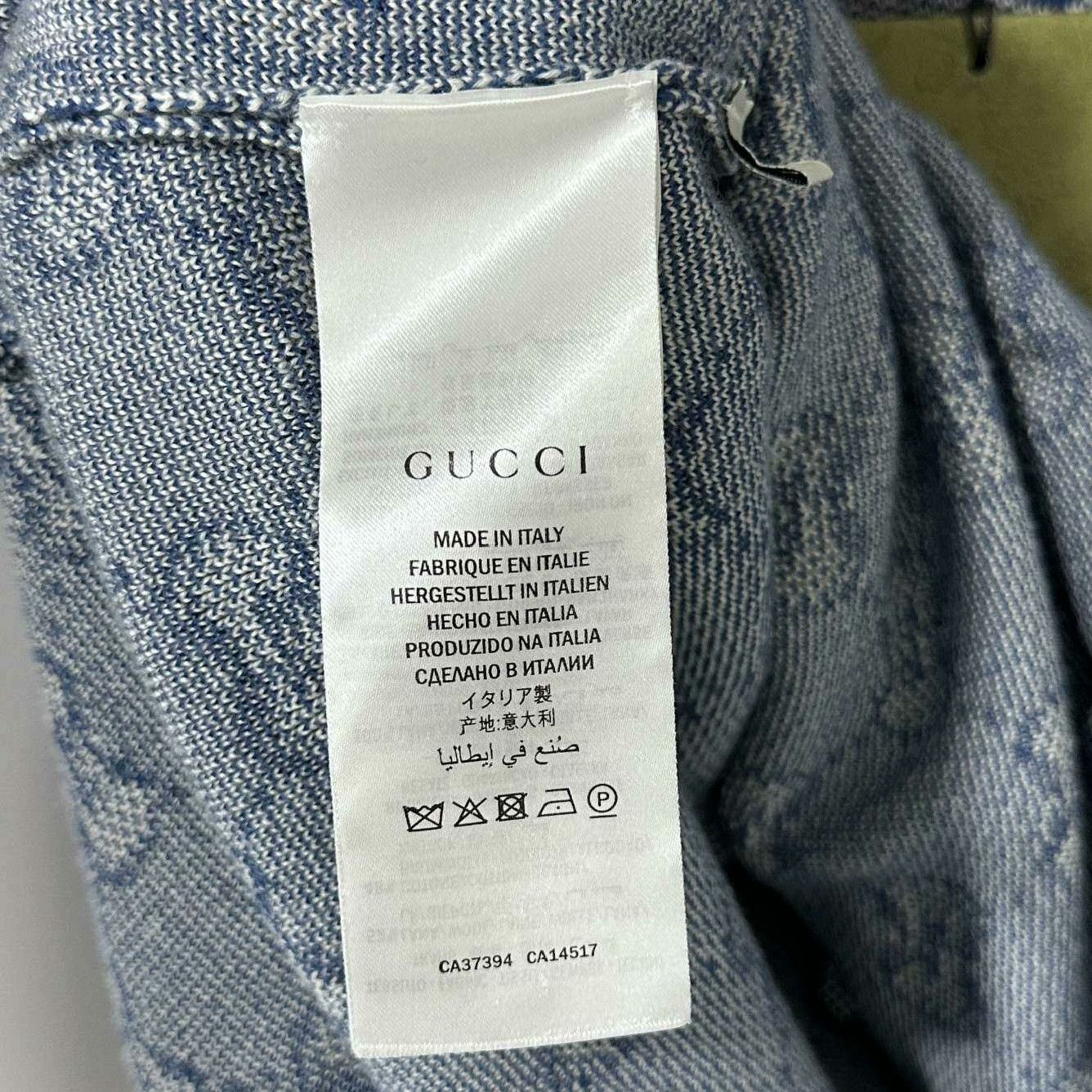 Gucci Gucci Blue T-Shirt S Women Size S / US 4 / IT 40 - 4 Thumbnail